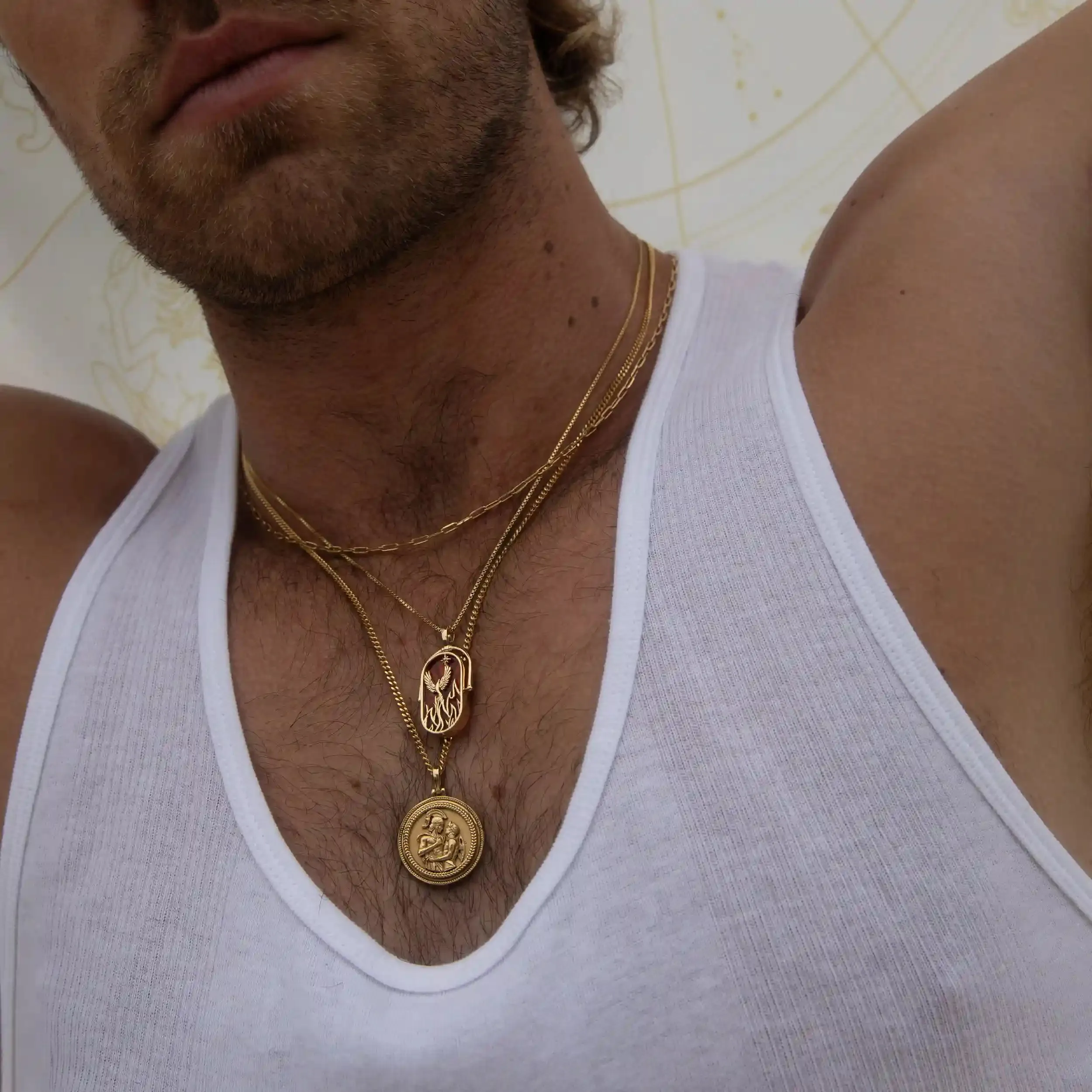 Achilles + Patroclus Necklace sold by Awe Inspired product image thumbnail 4
