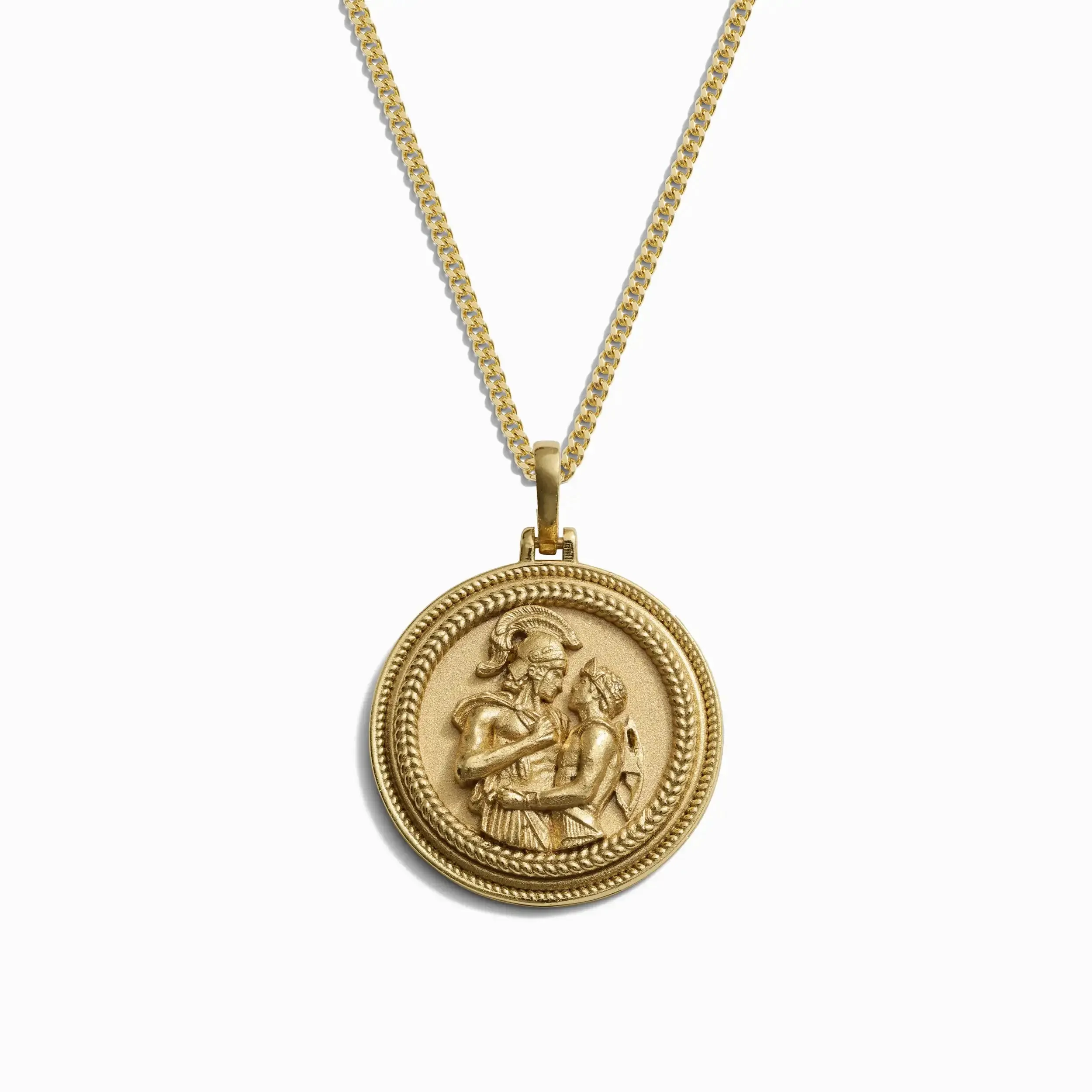Achilles + Patroclus Necklace sold by Awe Inspired