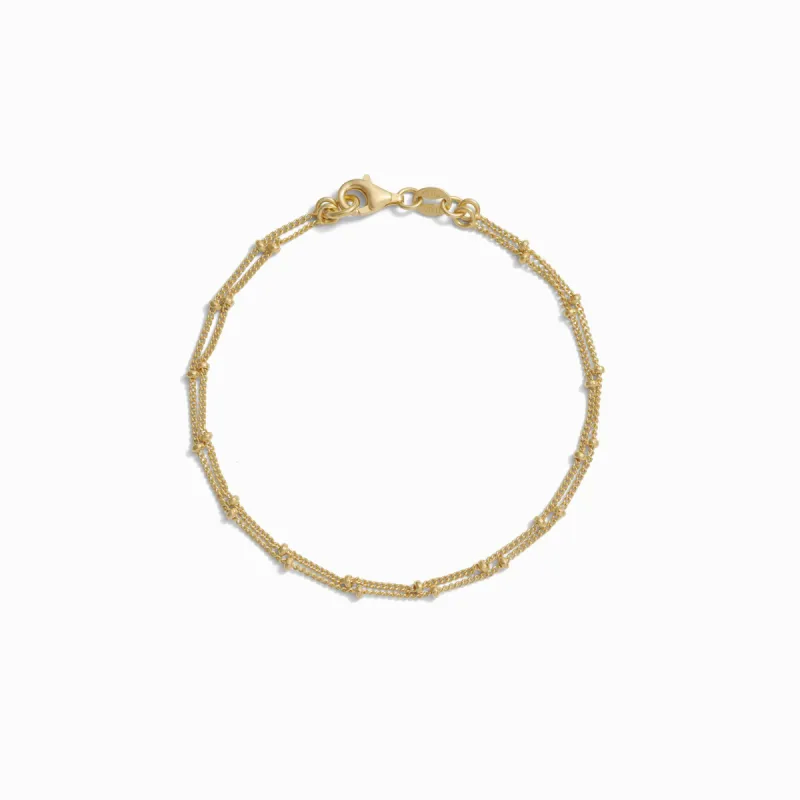 Double Wrap Saturn Bracelet sold by Awe Inspired