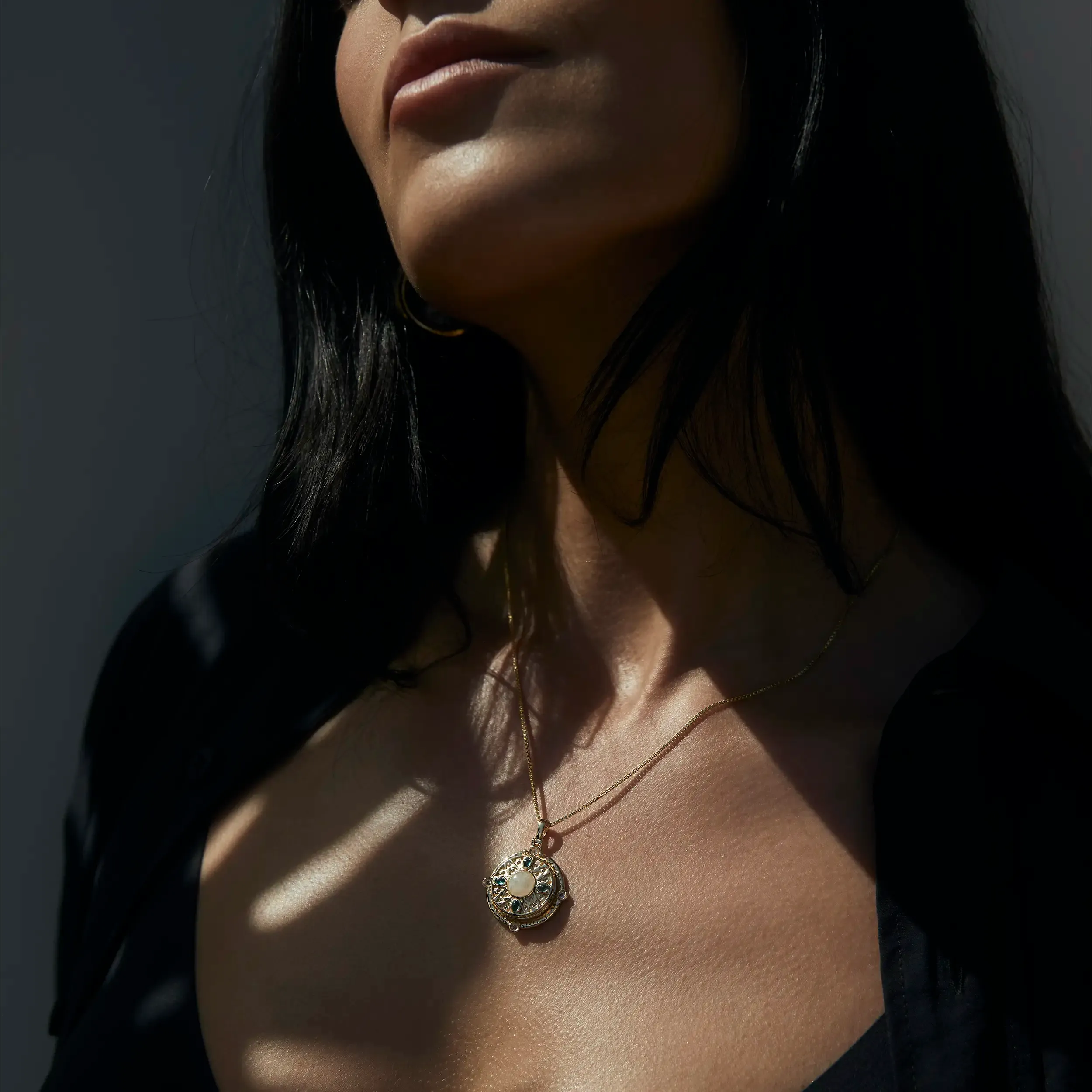 Manifestation Locket Necklace sold by Awe Inspired product image thumbnail 2