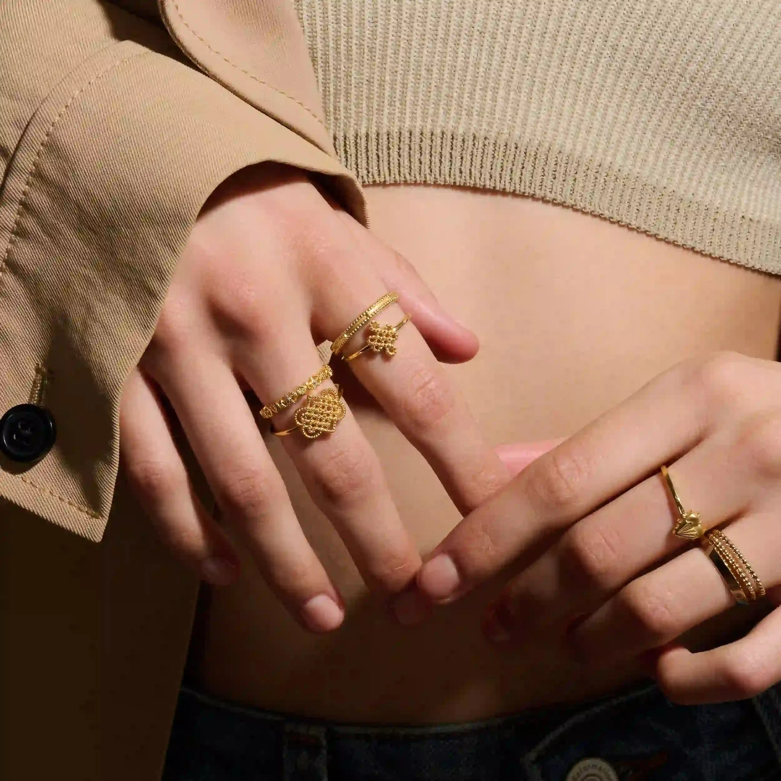 Infinity Knot Ring sold by Awe Inspired product image thumbnail 3