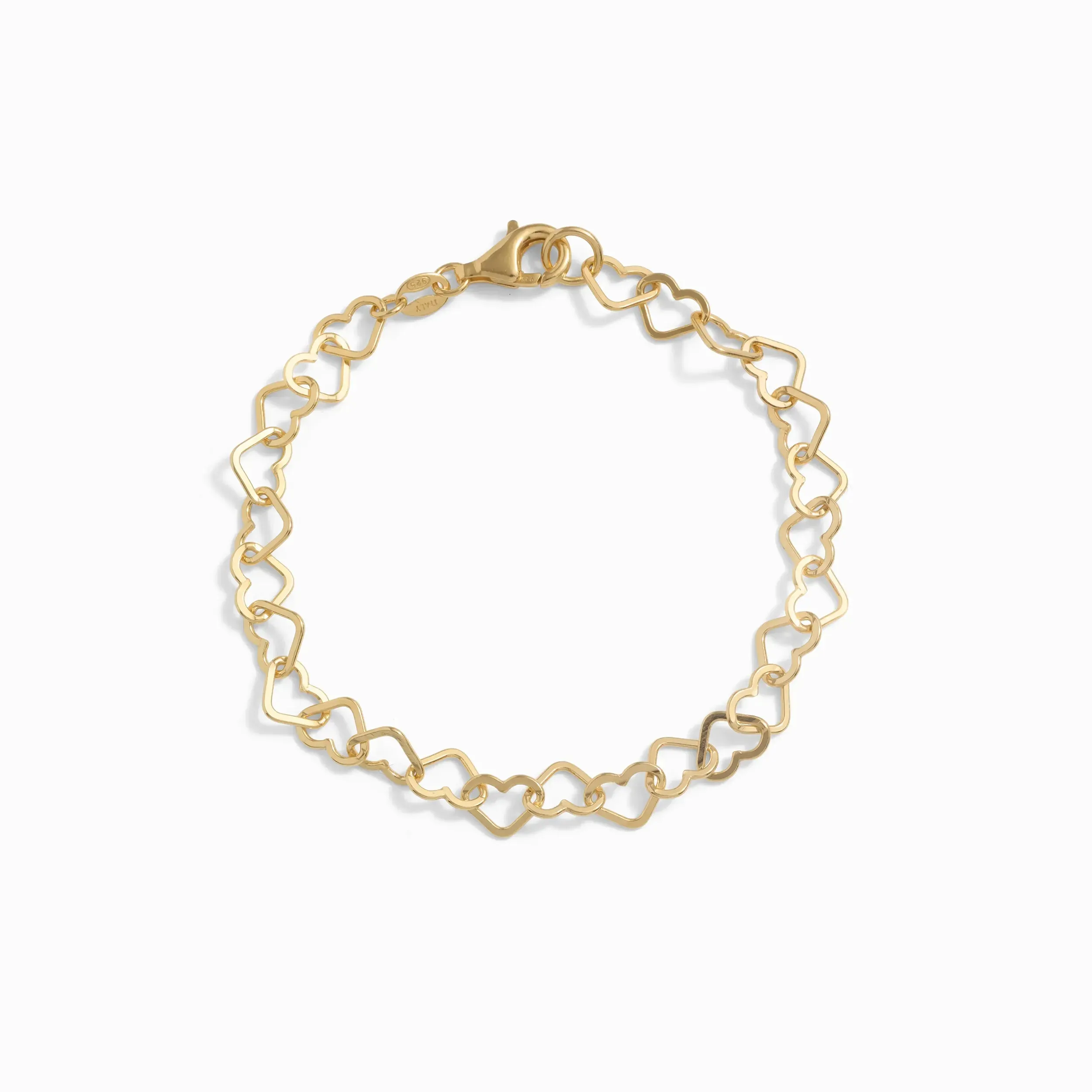 Eternity Heart Chain Bracelet sold by Awe Inspired