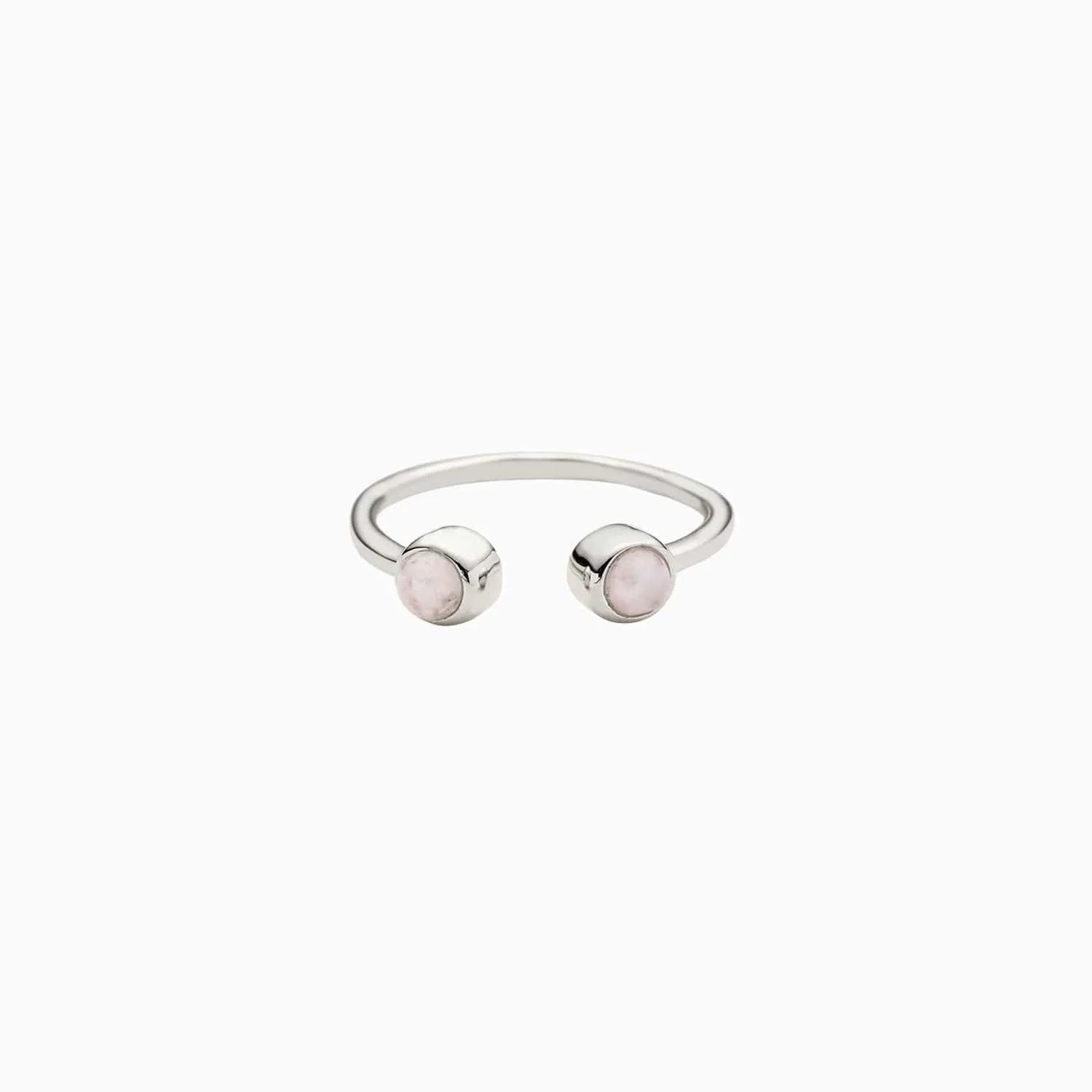 Double Moonstone Ring sold by Awe Inspired product image thumbnail 3