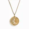 Moonstone Eclipse Necklace sold by Awe Inspired