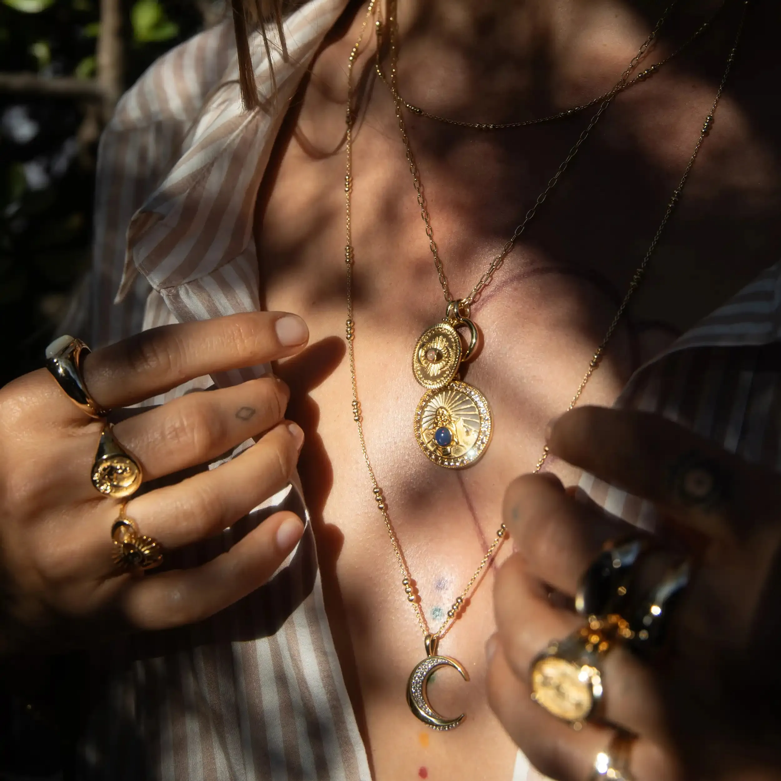 Mother Earth Necklace sold by Awe Inspired product image thumbnail 3