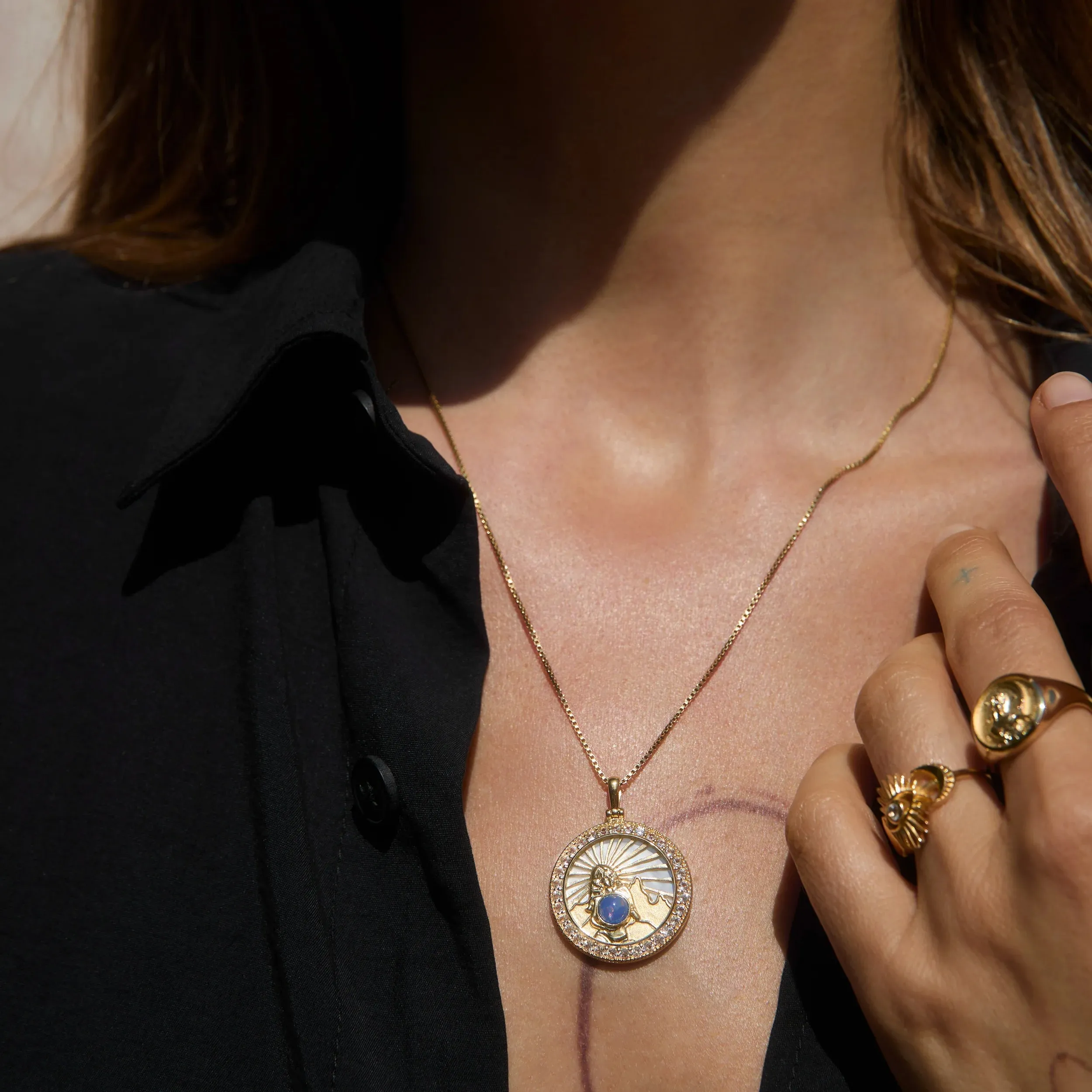 Mother Earth Necklace sold by Awe Inspired product image thumbnail 2