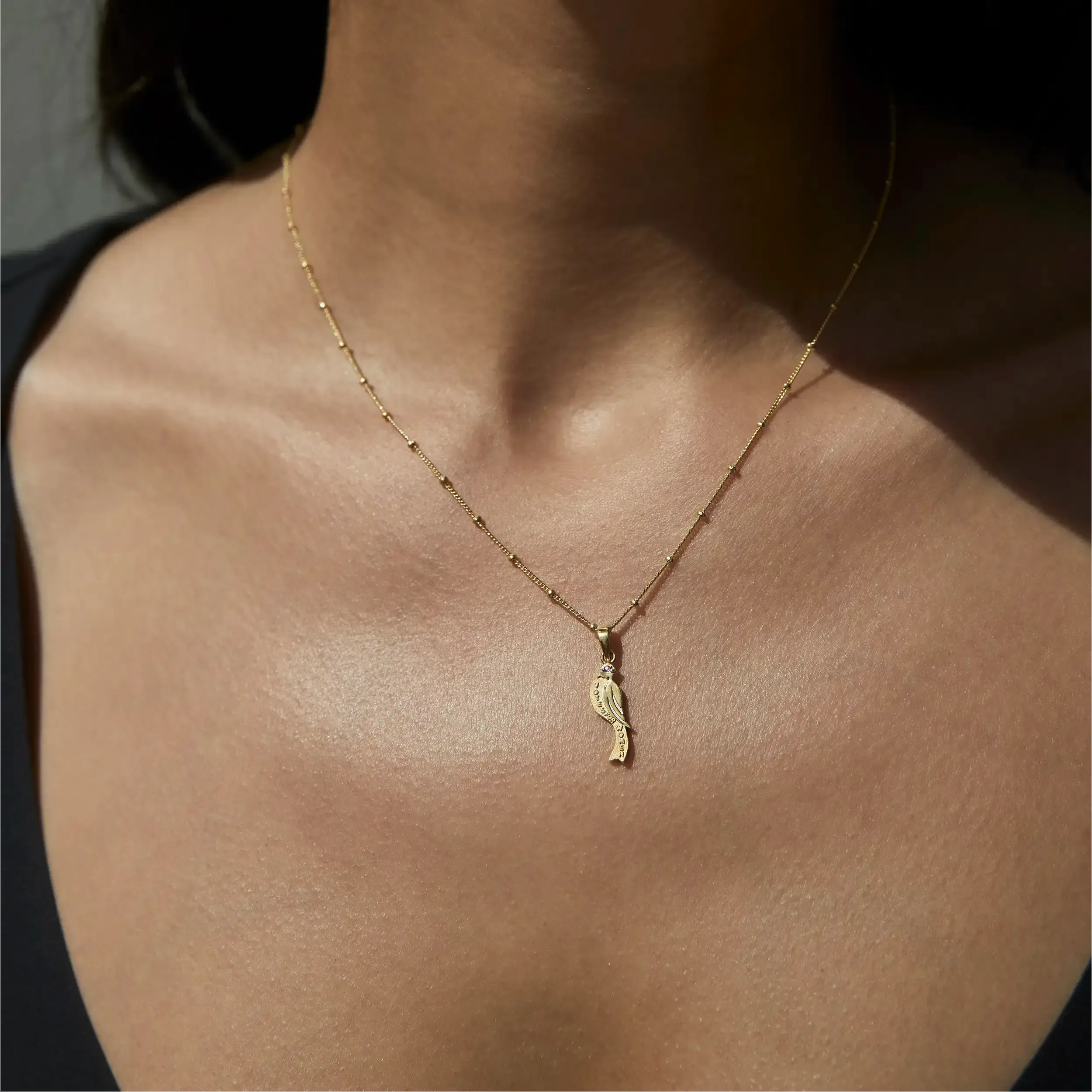 Mini Bluebird Necklace sold by Awe Inspired product image thumbnail 2