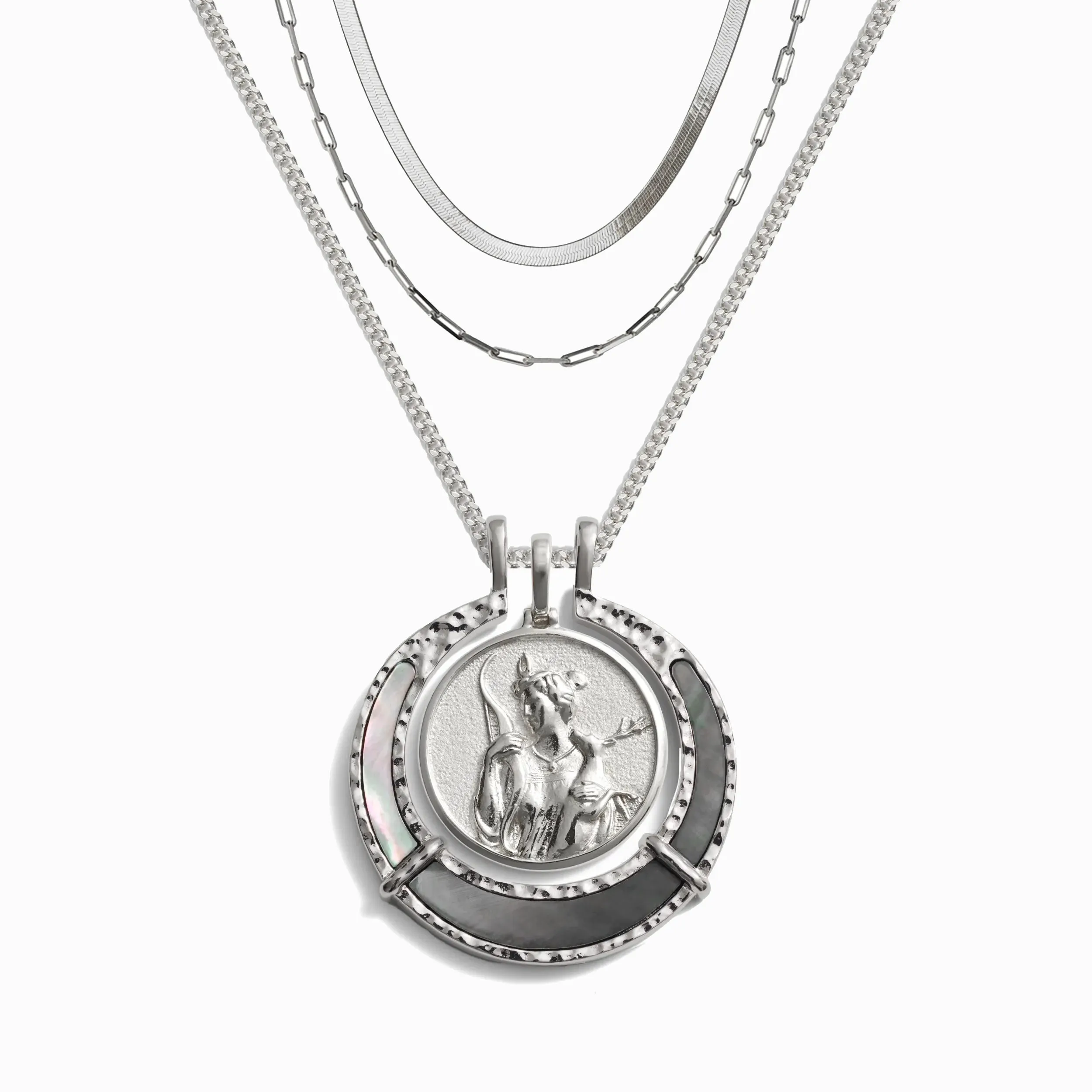 Hunter's Moon Halo Necklace Set sold by Awe Inspired product image thumbnail 3