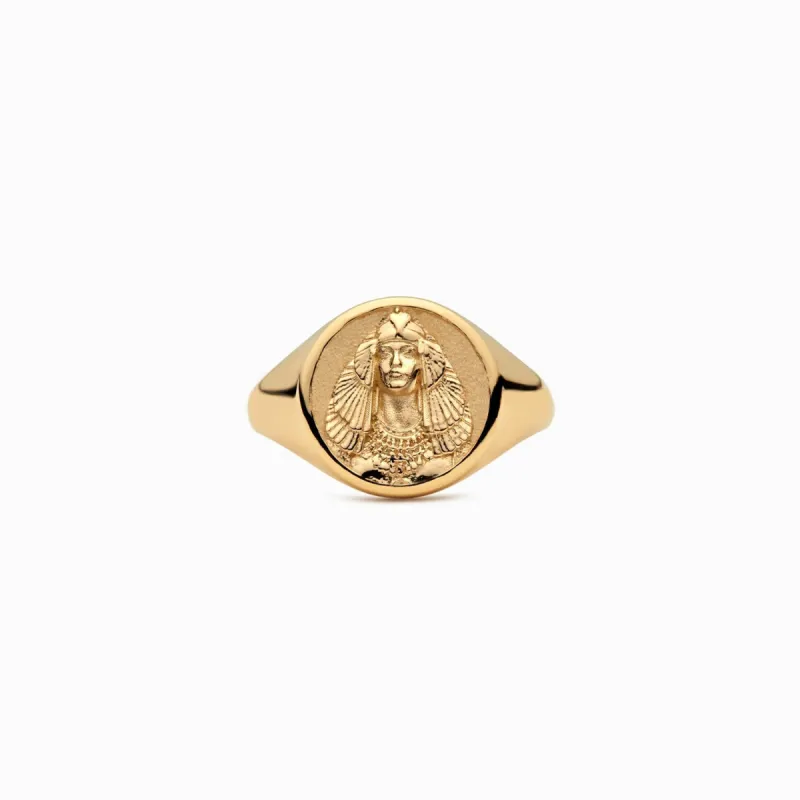 Cleopatra Signet Ring sold by Awe Inspired