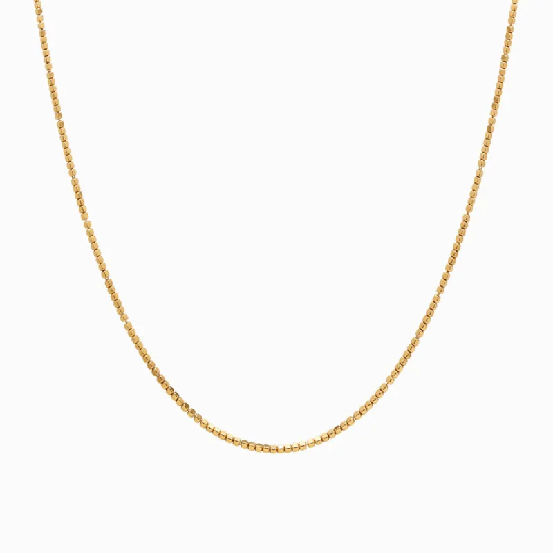 Cube Chain Necklace sold by Awe Inspired