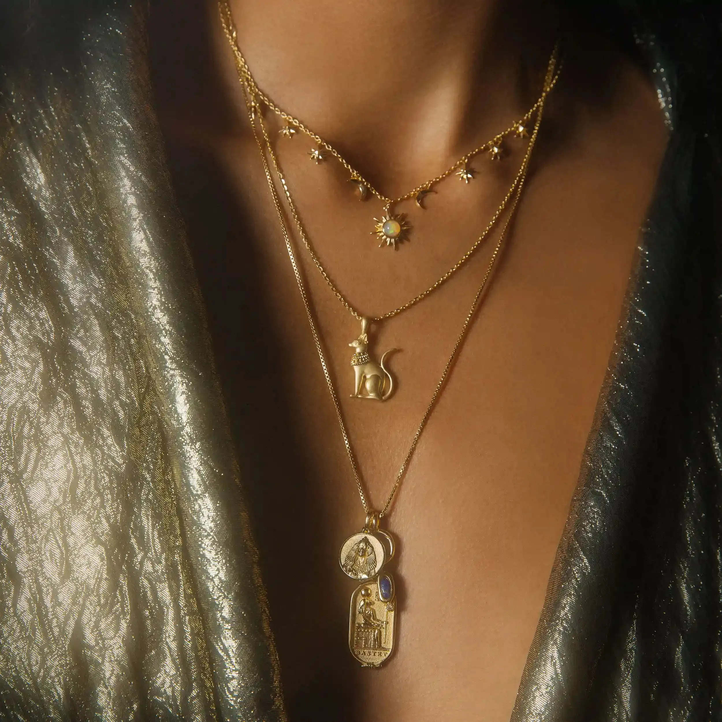 Magical Cat Necklace sold by Awe Inspired product image thumbnail 2