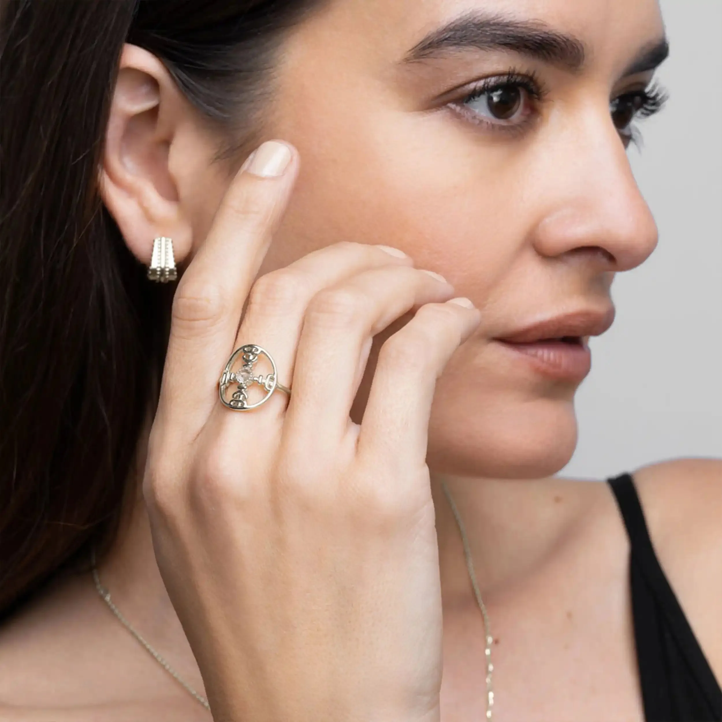 Norse Compass Ring sold by Awe Inspired product image thumbnail 3