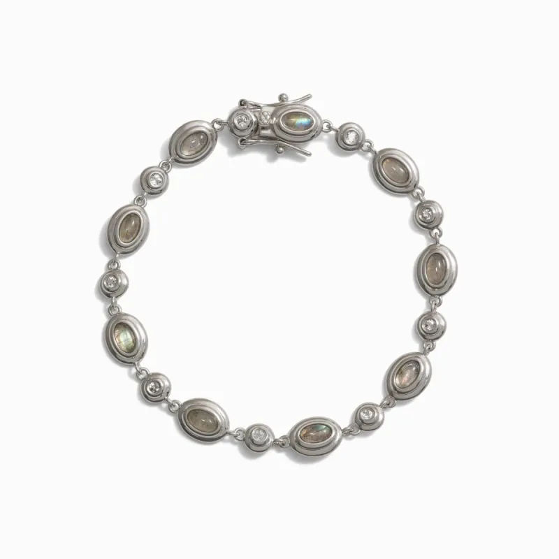Labradorite Tennis Bracelet sold by Awe Inspired