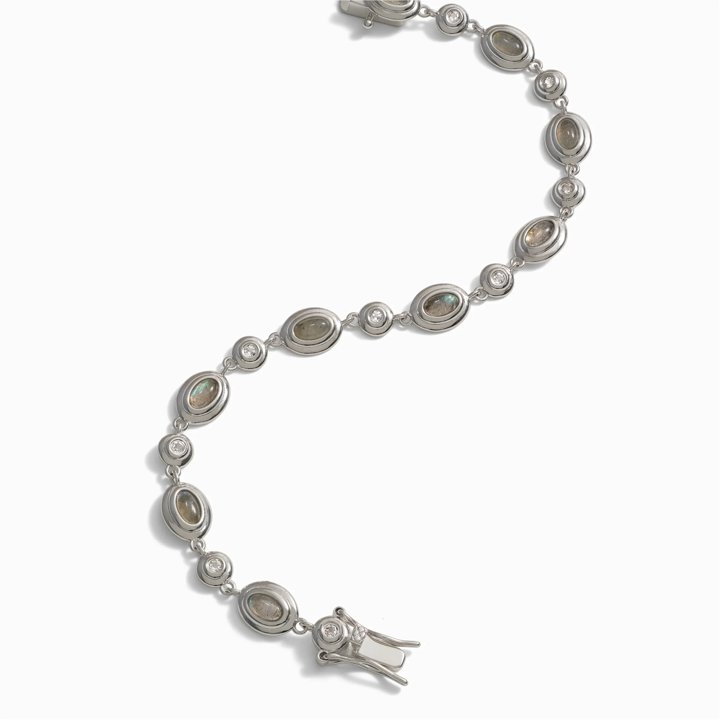 Labradorite Tennis Bracelet sold by Awe Inspired product image thumbnail 5