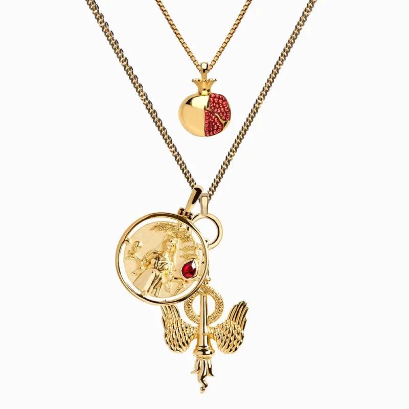Forbidden Fruit Necklace Set sold by Awe Inspired