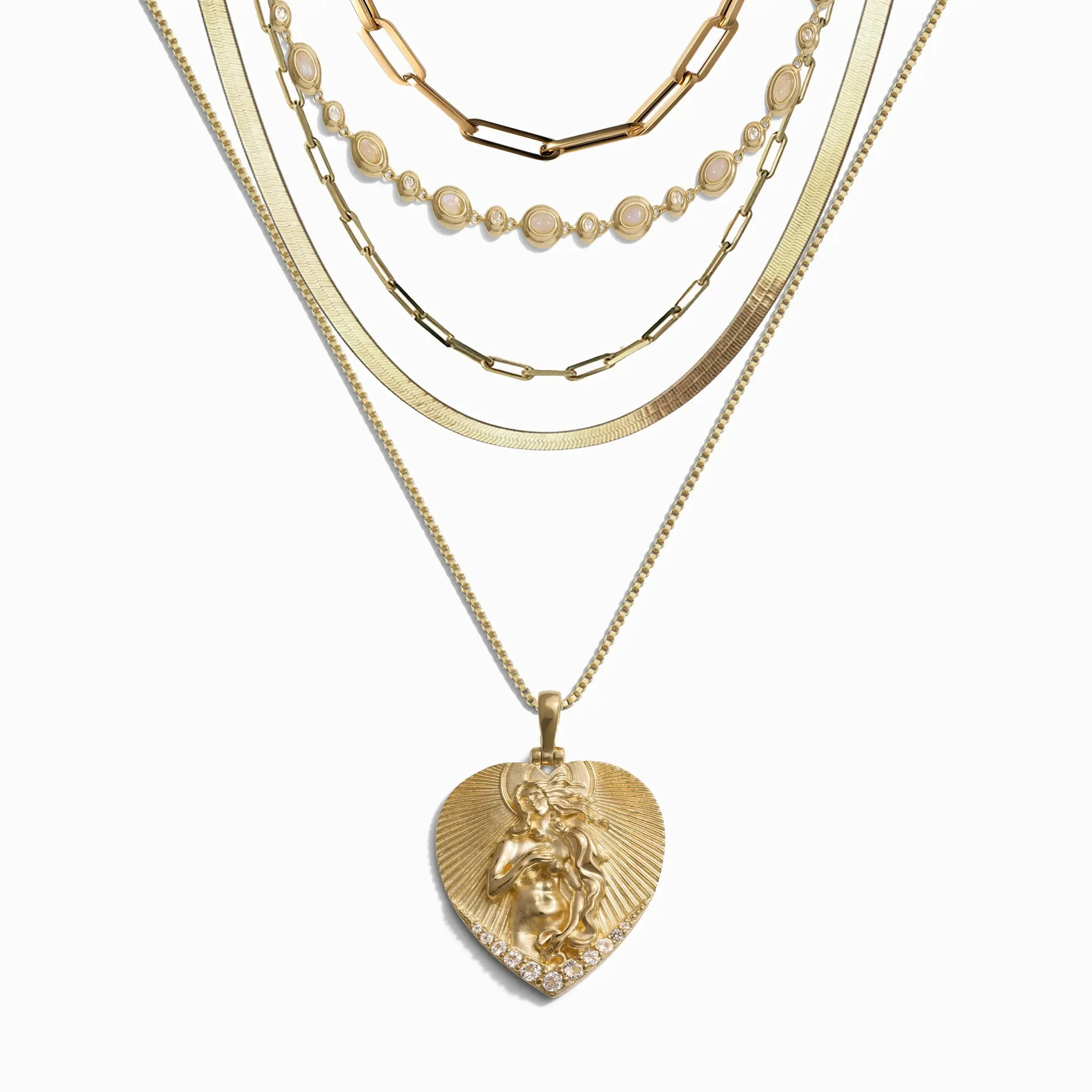 Lit From Within Necklace Set sold by Awe Inspired