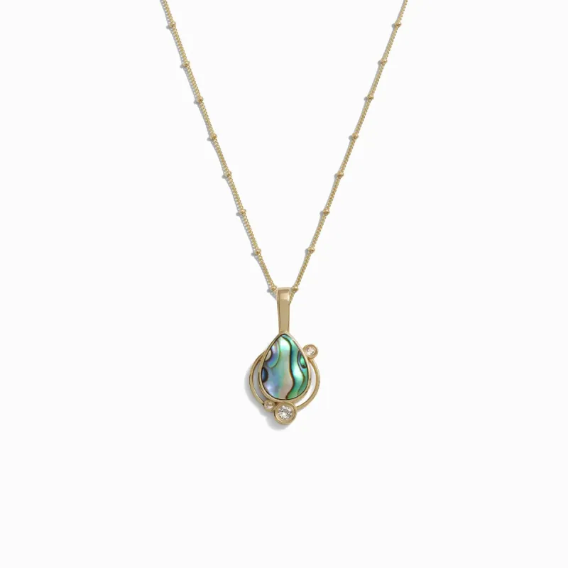 Abalone Astral Necklace sold by Awe Inspired