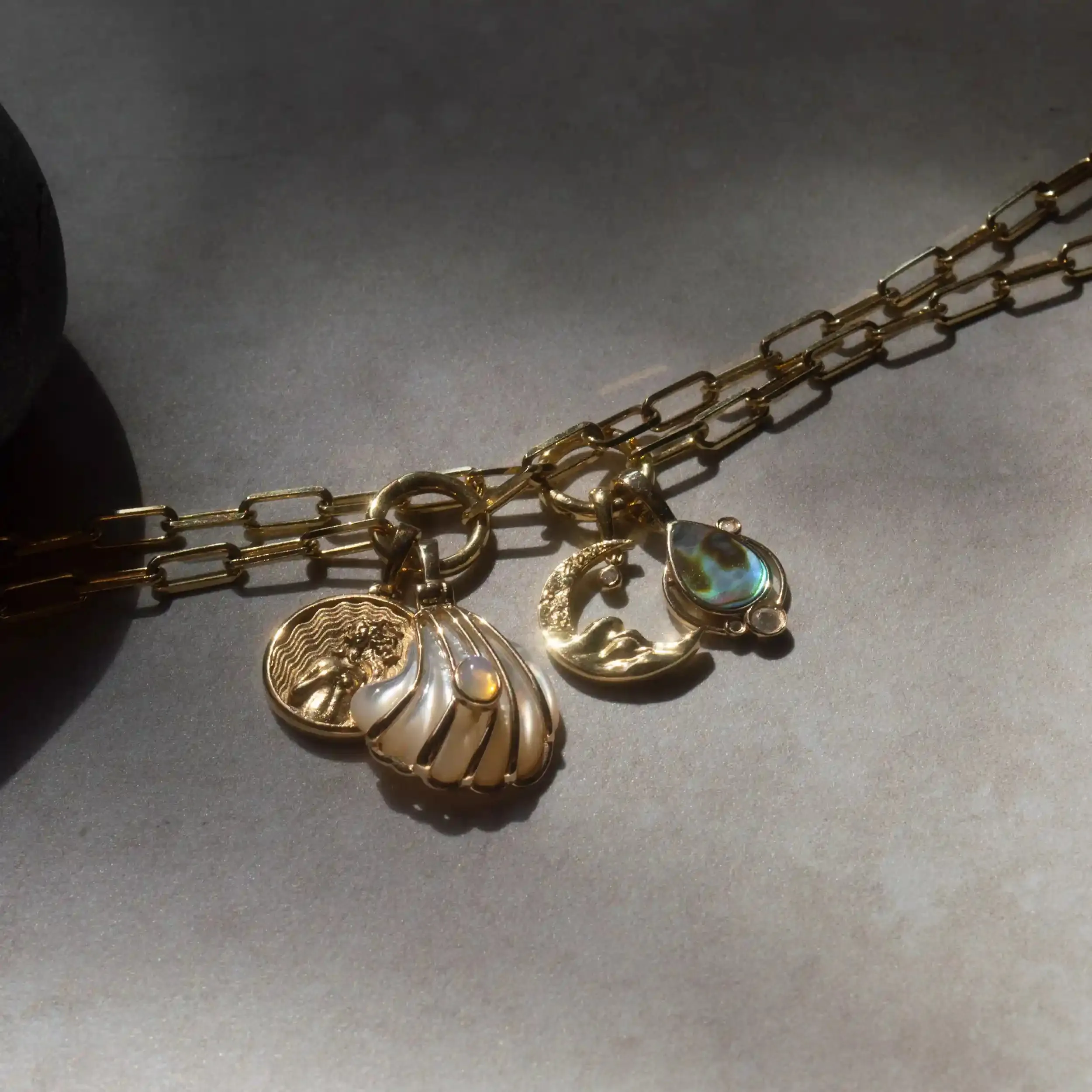 Abalone Astral Necklace sold by Awe Inspired product image thumbnail 4