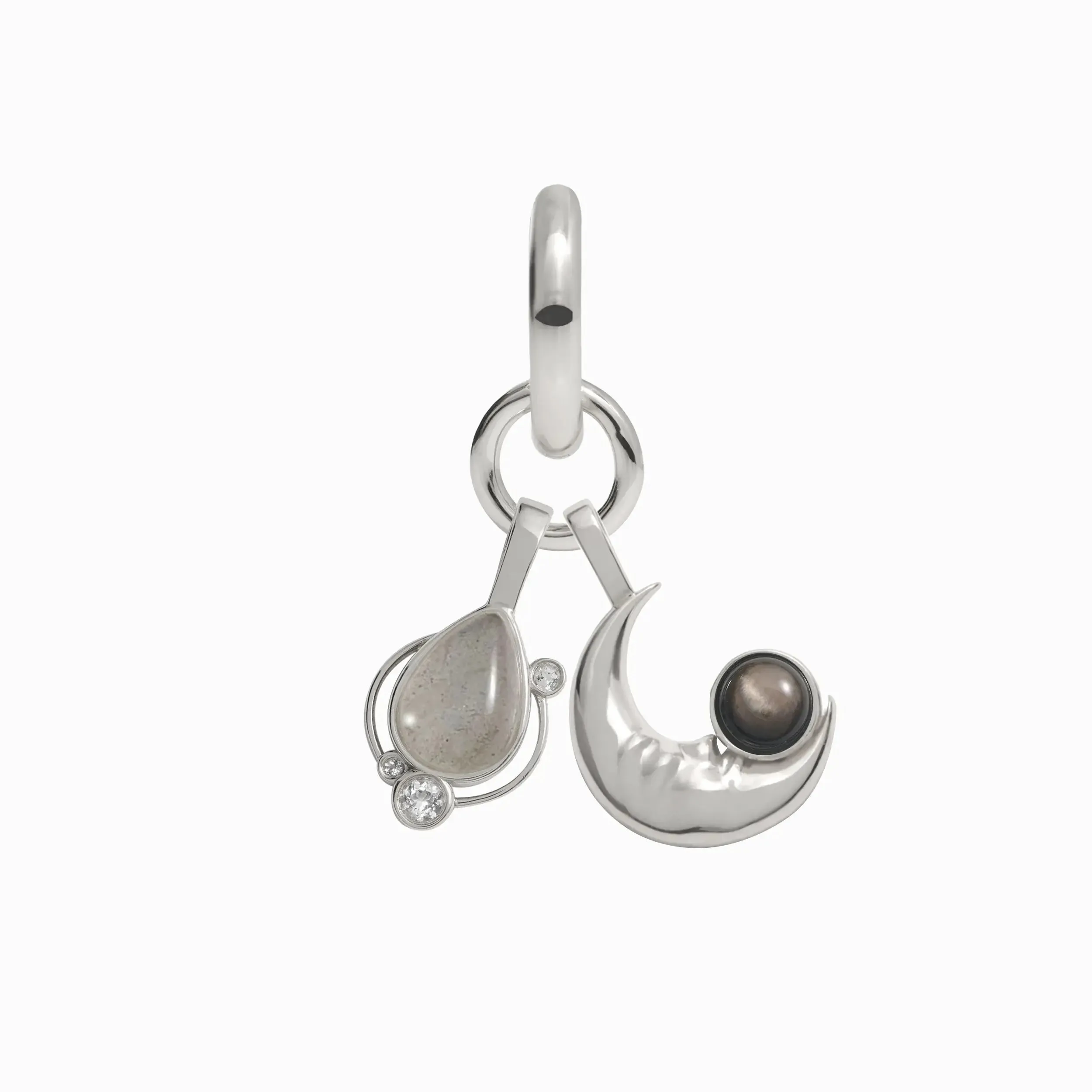 In My Orbit Charm Earring sold by Awe Inspired product image thumbnail 2