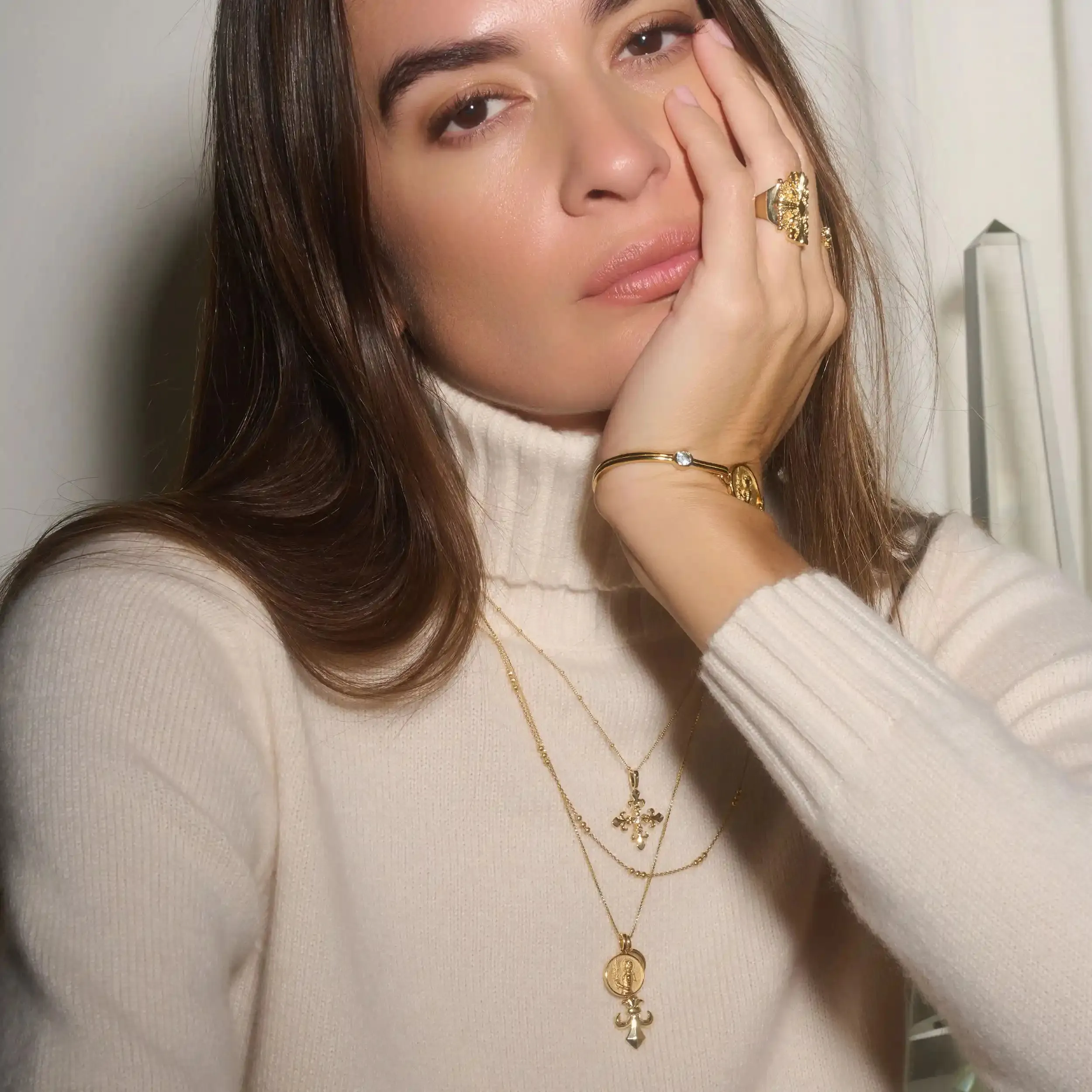 Mini Joan of Arc Pendant sold by Awe Inspired product image thumbnail 2