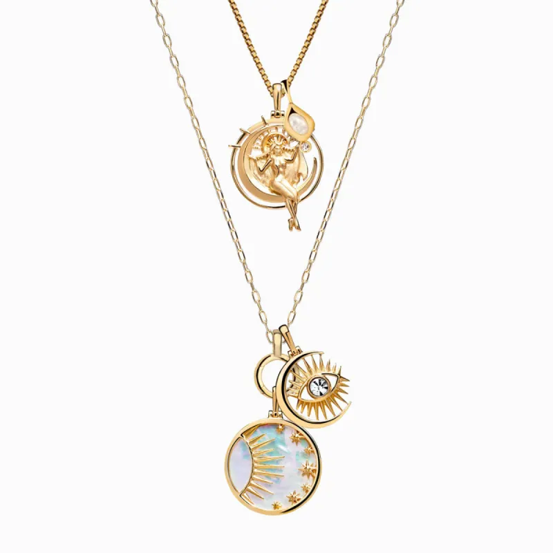 To The Moon And Back Necklace Set sold by Awe Inspired