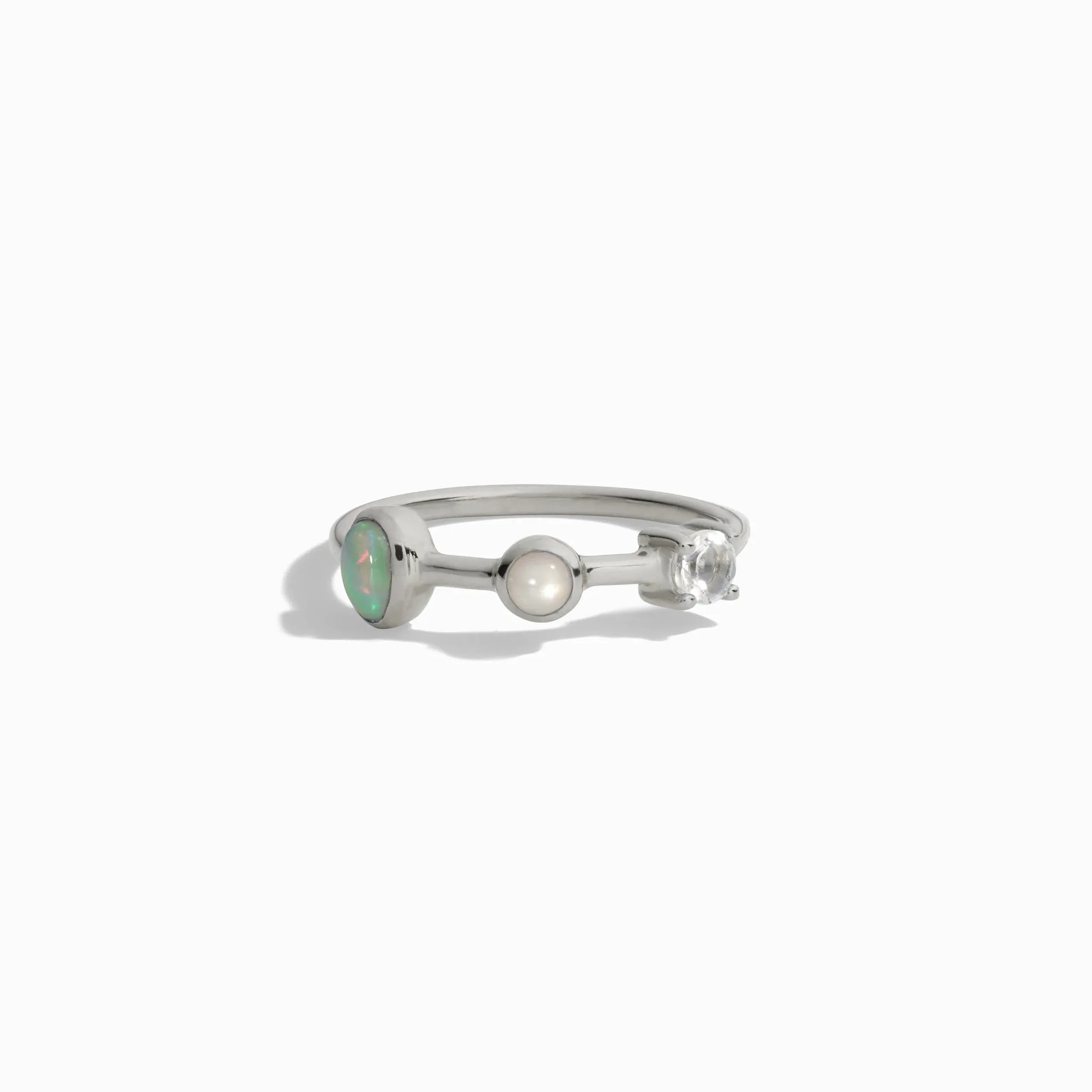 Moonstone Opal Topaz Ring sold by Awe Inspired product image thumbnail 5