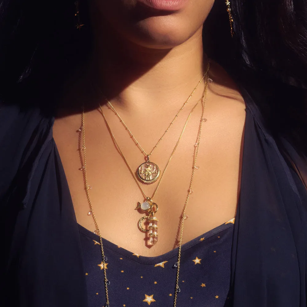 Mini Triple Moon Amulet sold by Awe Inspired product image thumbnail 4