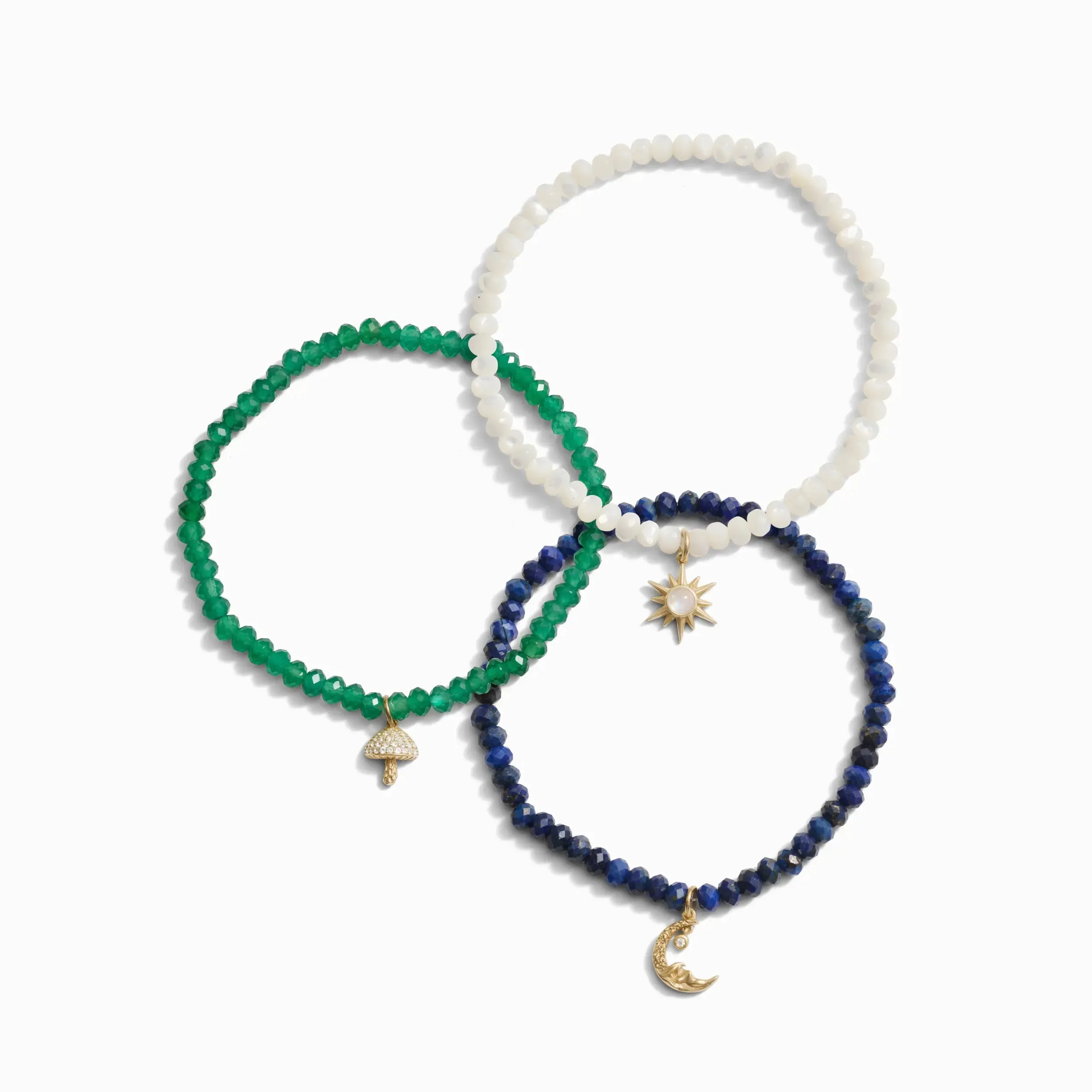 Natural Beauty Bracelet Stack sold by Awe Inspired product image thumbnail 4