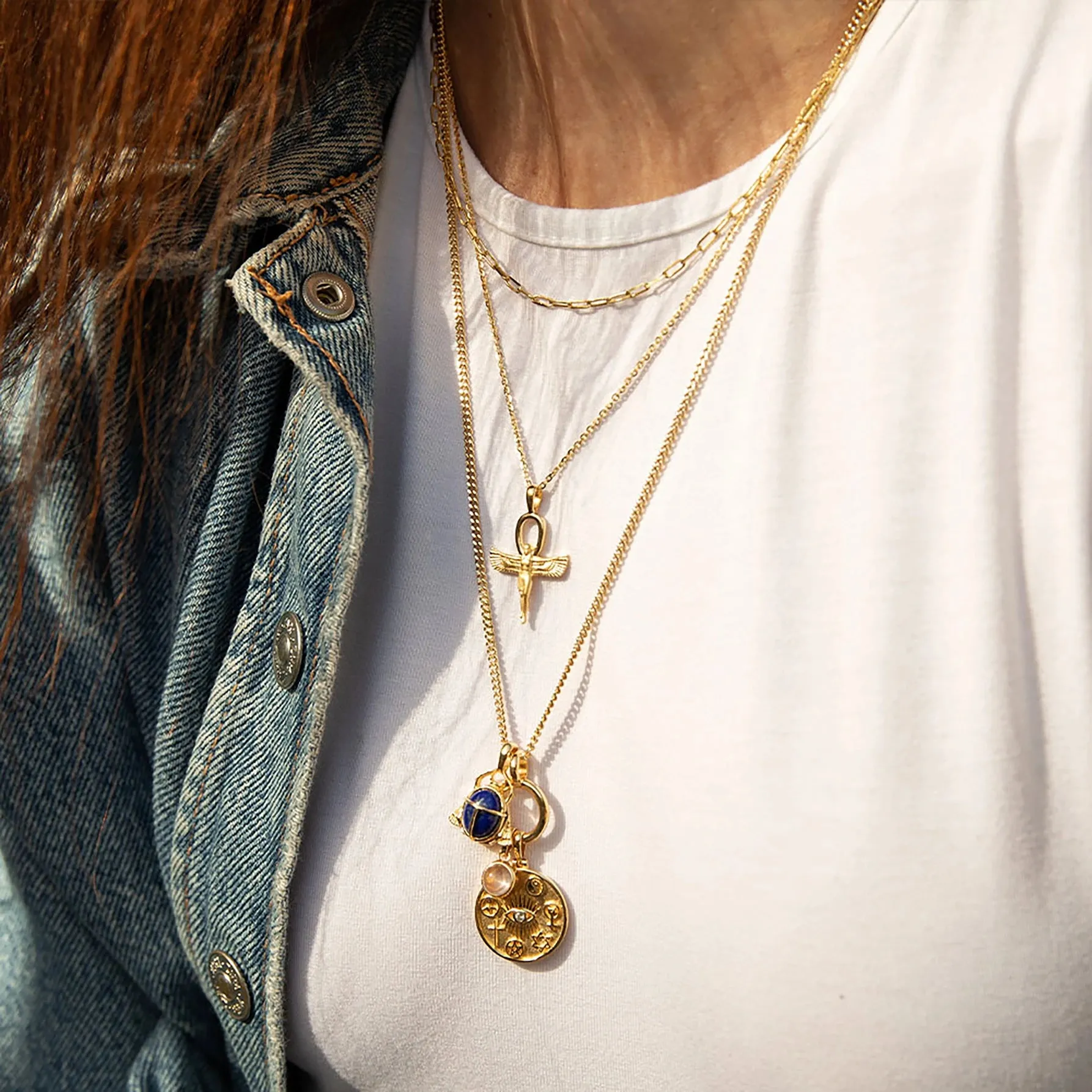 Secrets of Egypt Necklace Set sold by Awe Inspired product image thumbnail 2