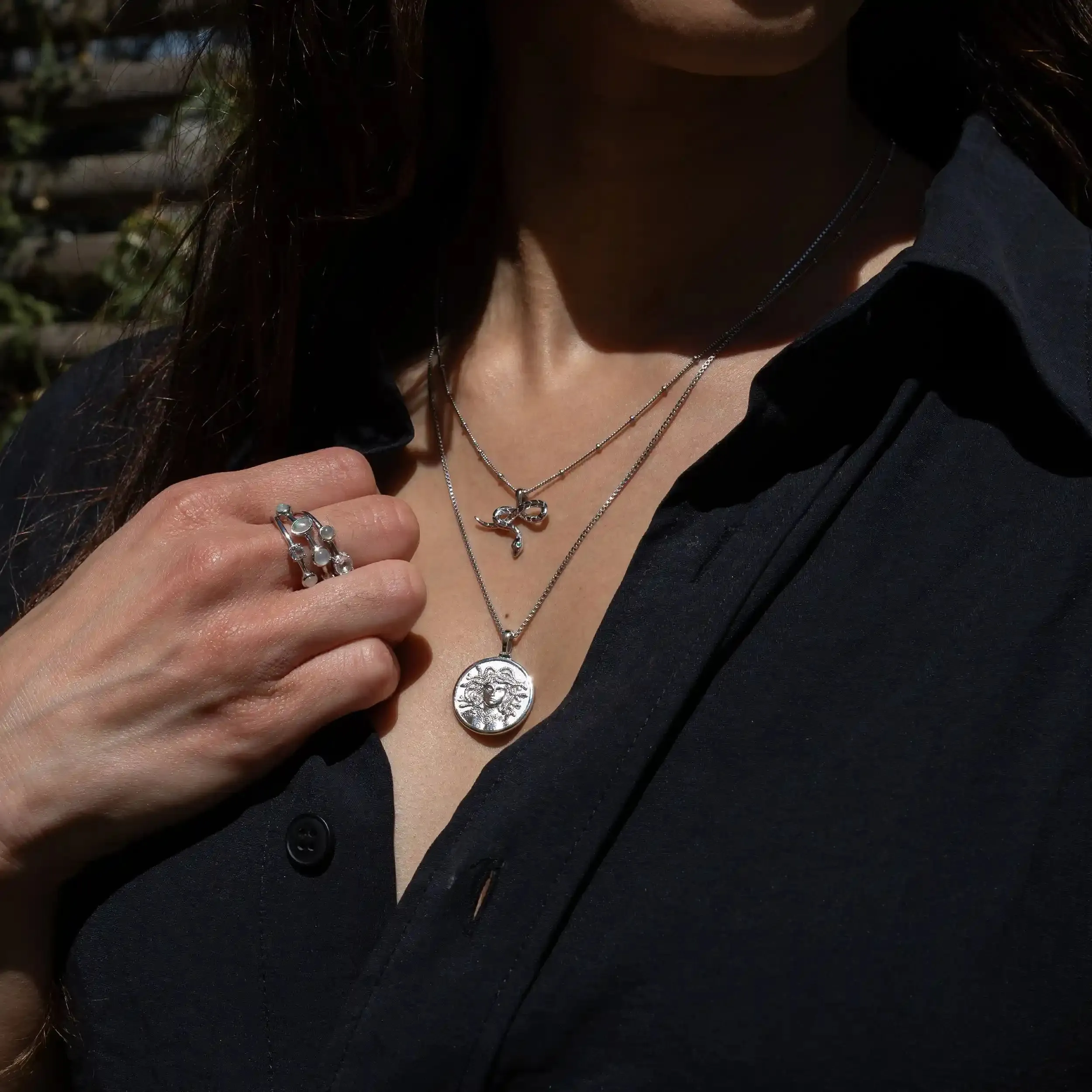 Medusa Necklace sold by Awe Inspired product image thumbnail 5