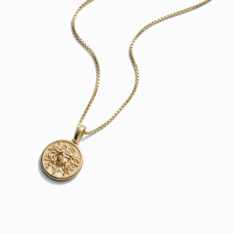 Mini Medusa Necklace sold by Awe Inspired