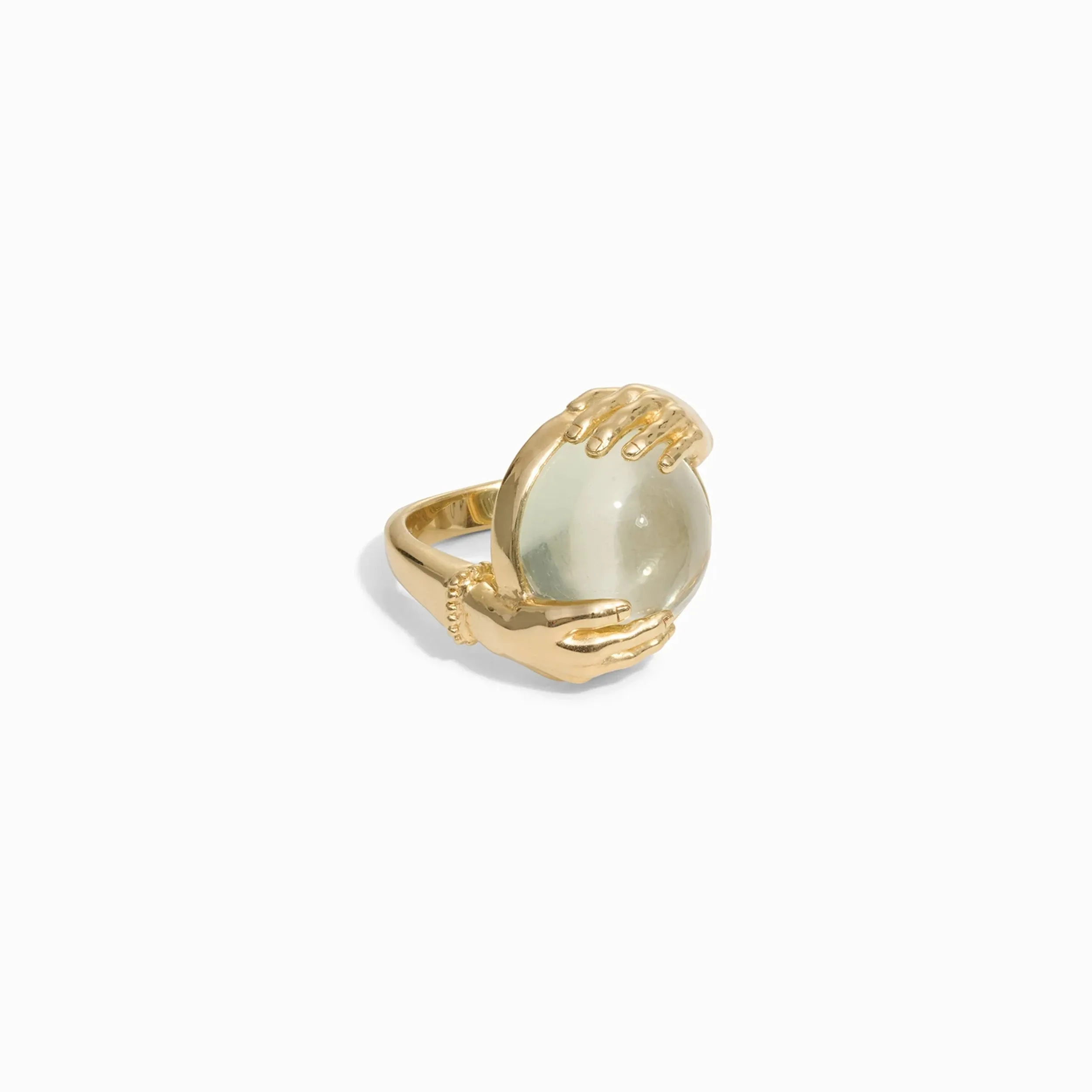 Green Amethyst Fortune Teller Ring sold by Awe Inspired product image thumbnail 3