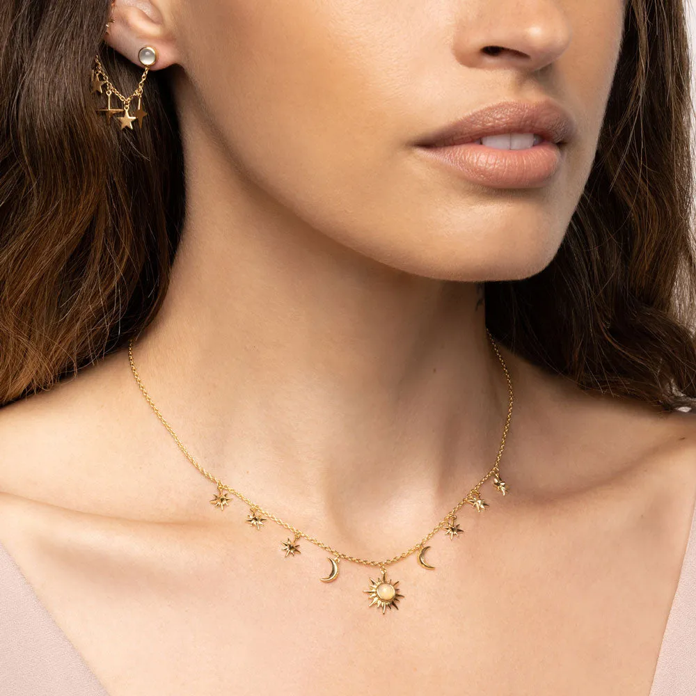 Heaven on Earth Dangle Necklace sold by Awe Inspired product image thumbnail 4