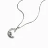 Diamond Moon Wave Necklace sold by Awe Inspired