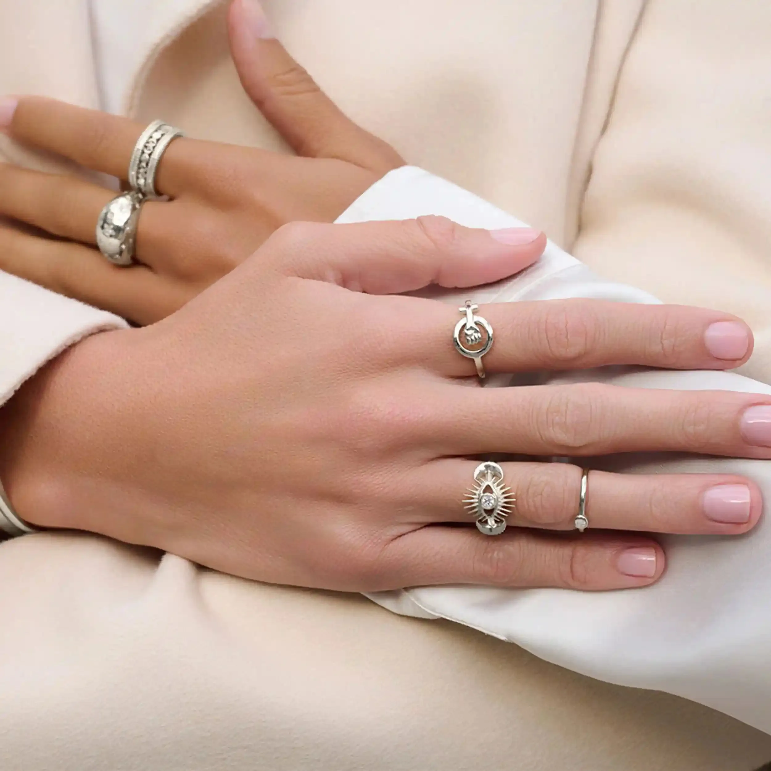 Woman Power Ring sold by Awe Inspired product image thumbnail 3