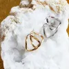 Triangle Hoop Earrings sold by Awe Inspired