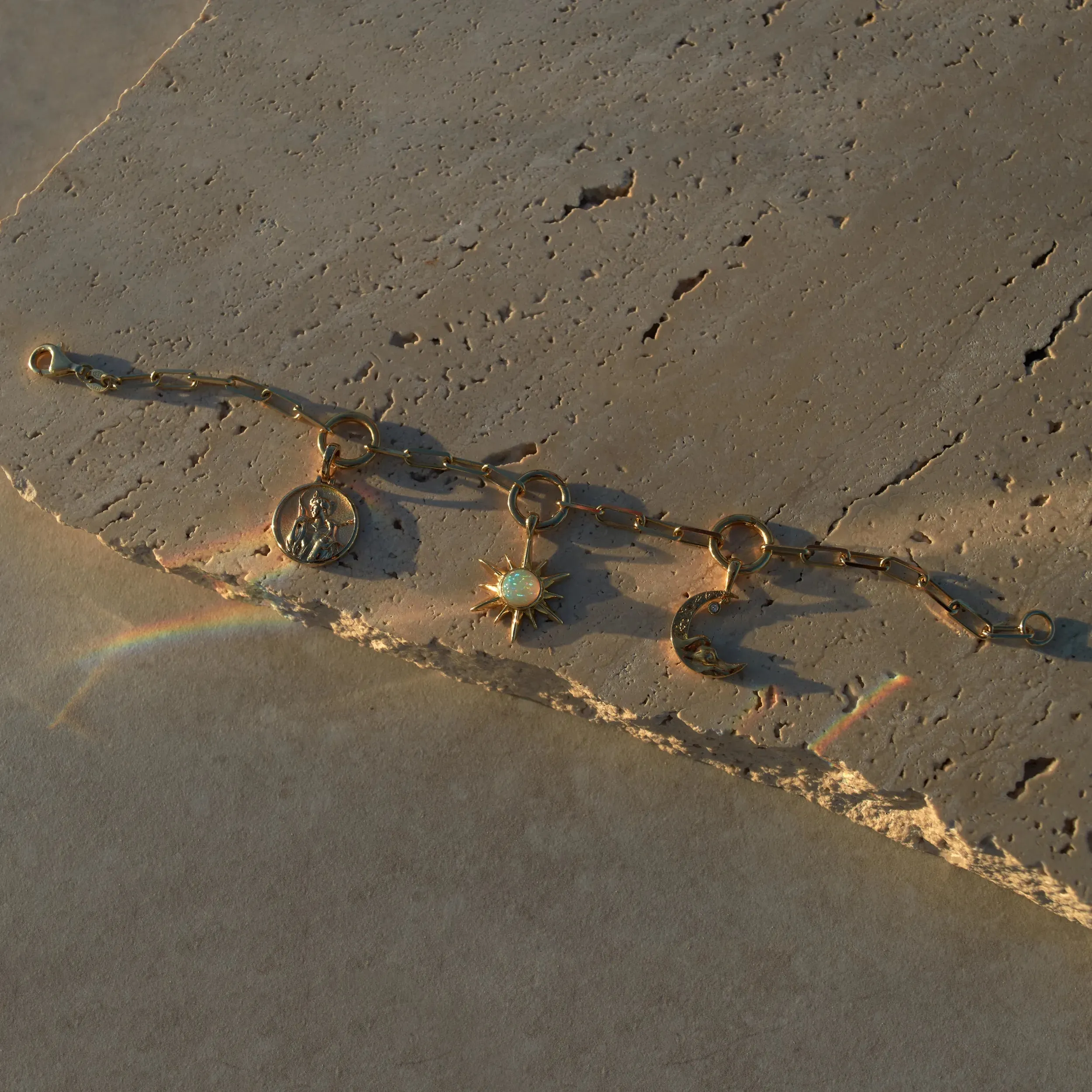 Cosmic Euphoria Charm Bracelet sold by Awe Inspired product image thumbnail 3