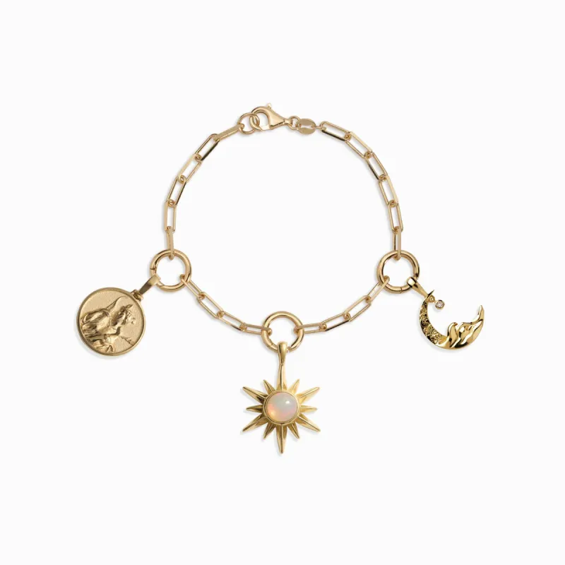 Cosmic Euphoria Charm Bracelet sold by Awe Inspired