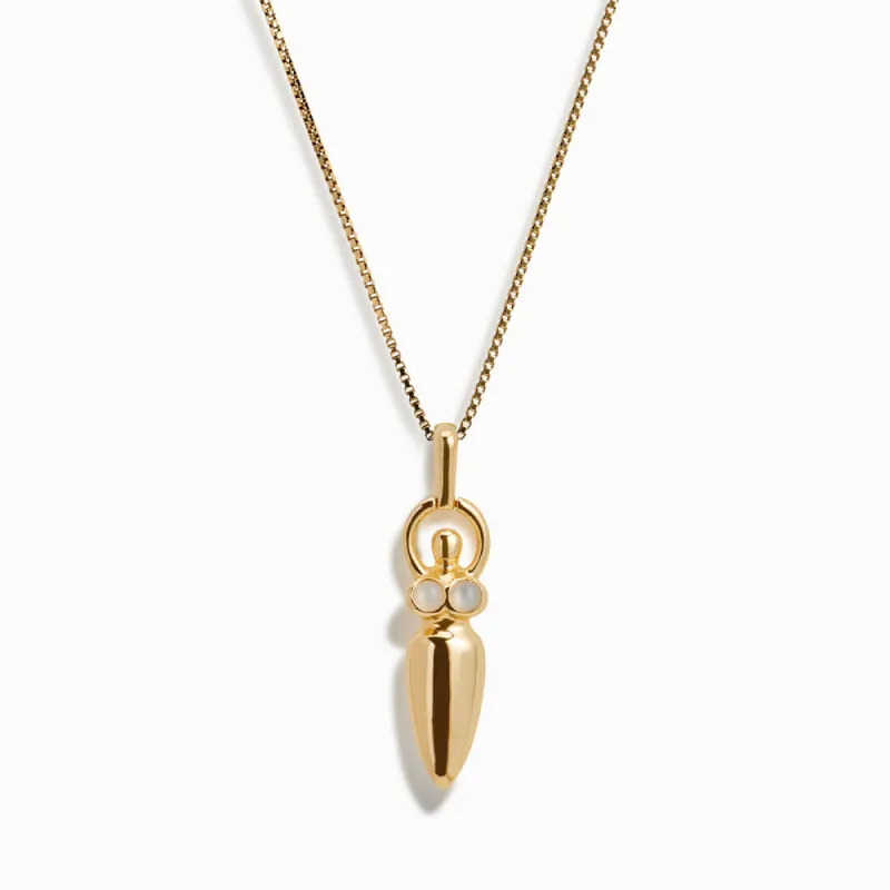 Moonstone Goddess Necklace sold by Awe Inspired