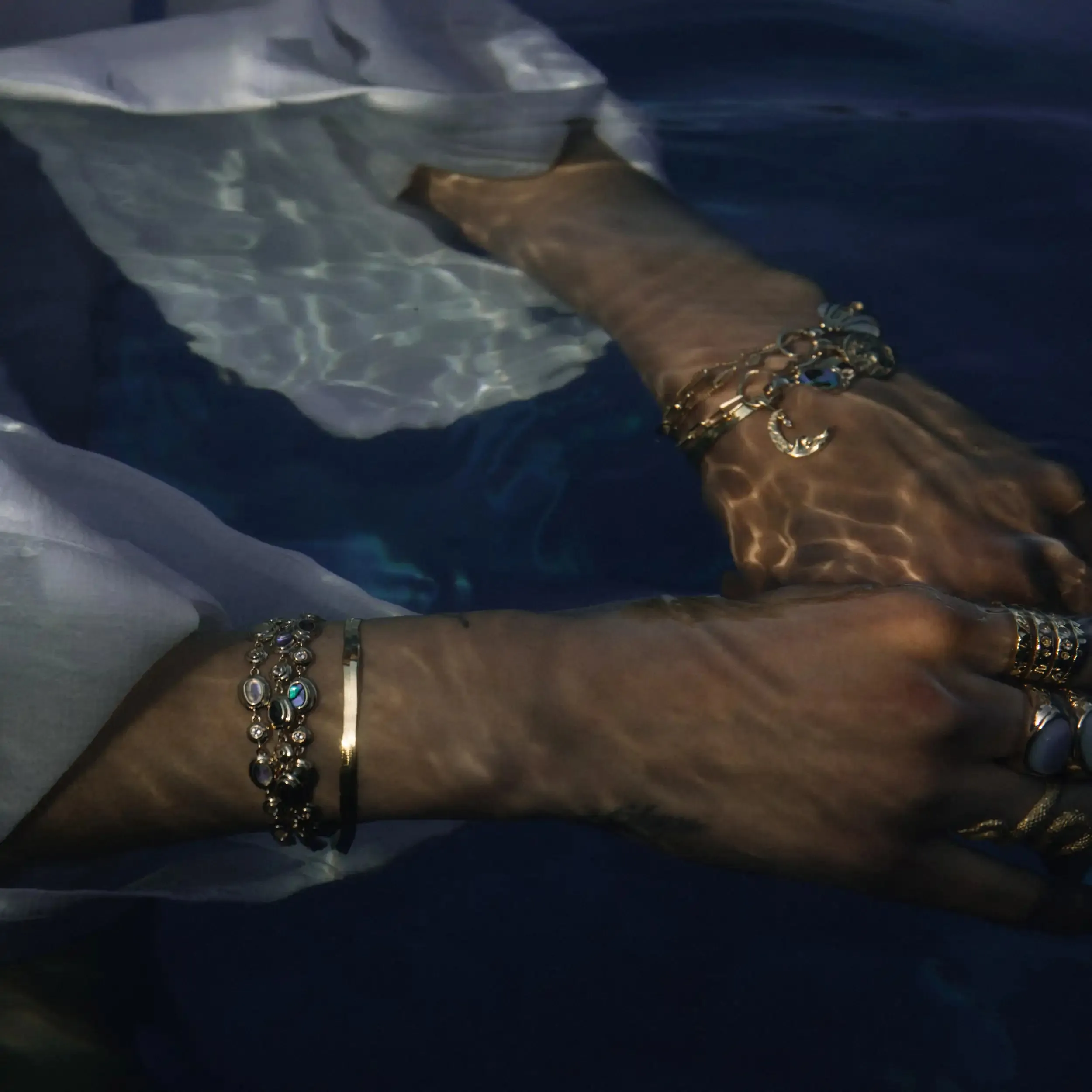 Abalone Tennis Bracelet sold by Awe Inspired product image thumbnail 4