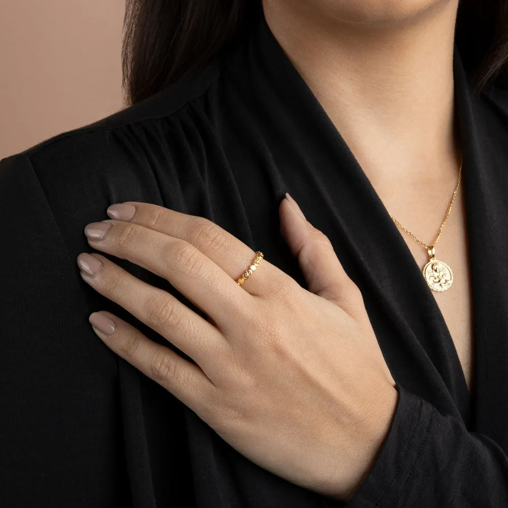 Diamond-Cut Triple Moon Band sold by Awe Inspired product image thumbnail 2