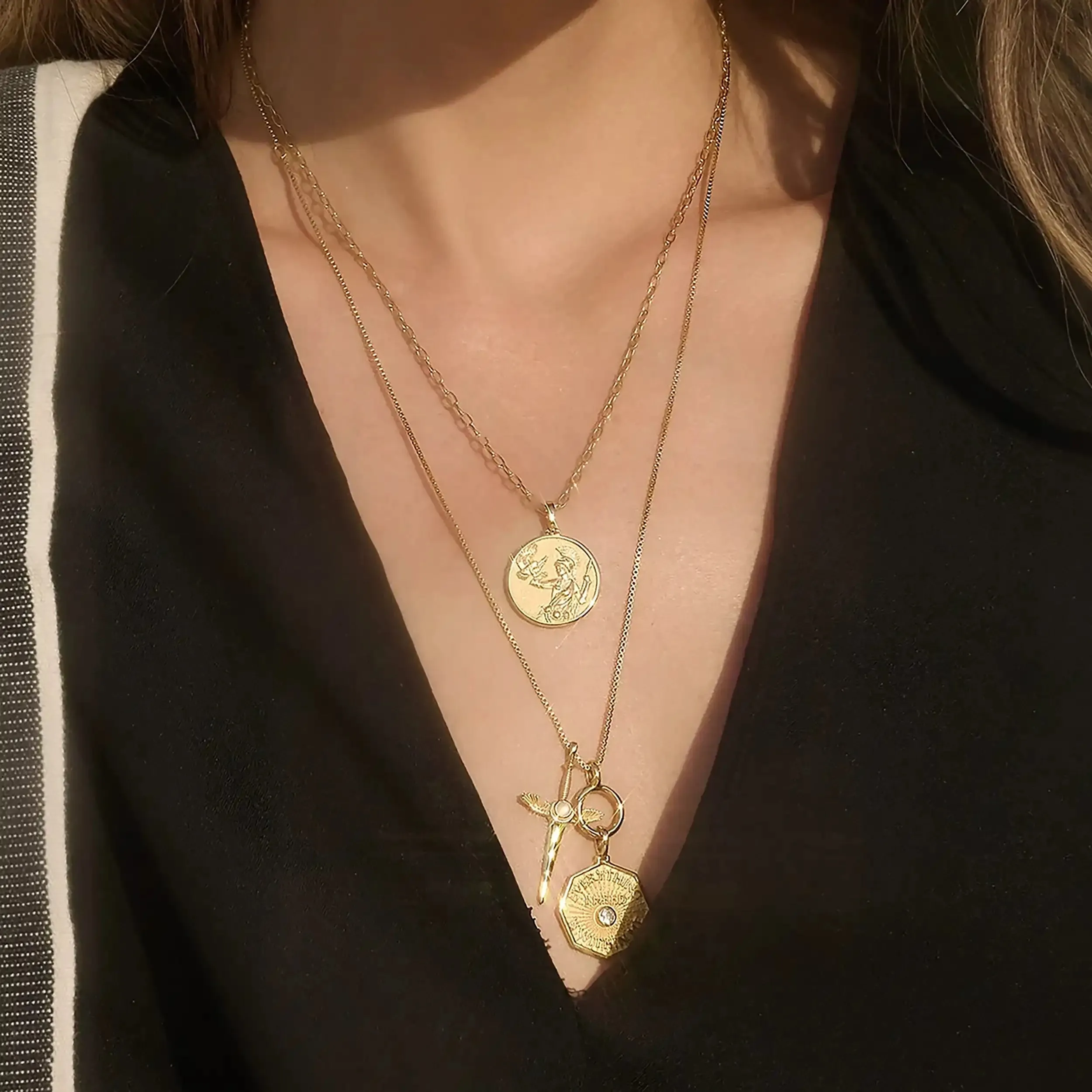 Athena’s Empowerment Necklace Set sold by Awe Inspired product image thumbnail 2