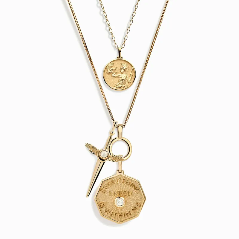 Athena’s Empowerment Necklace Set sold by Awe Inspired