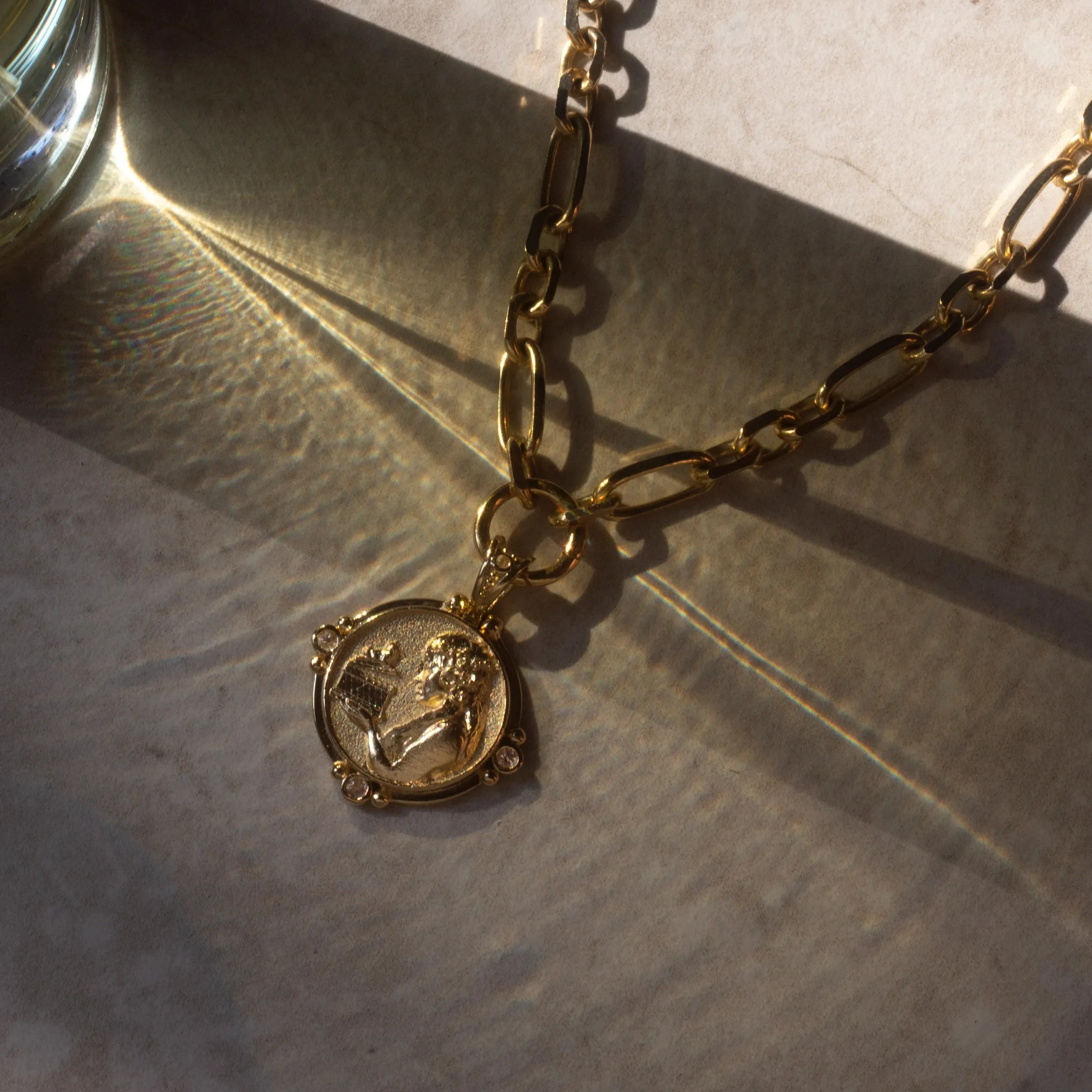 Luxe Charm Necklace sold by Awe Inspired product image thumbnail 3