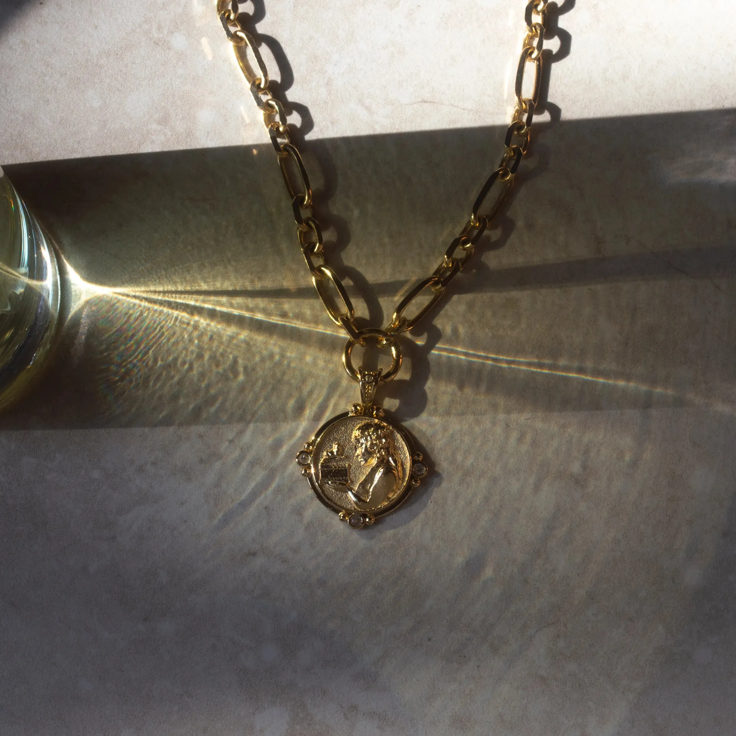 Luxe Charm Necklace sold by Awe Inspired product image thumbnail 4