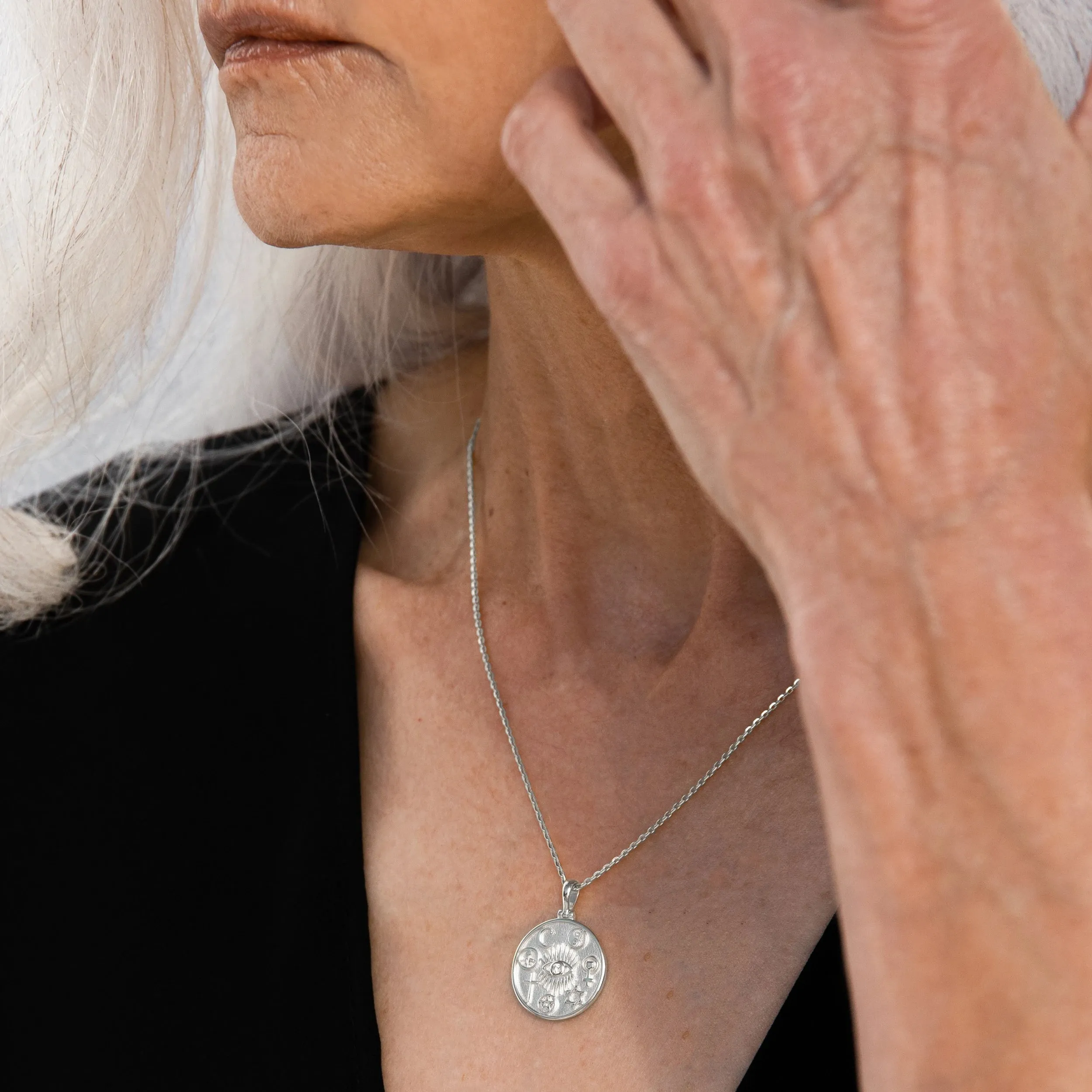 Coexist Medallion Necklace sold by Awe Inspired product image thumbnail 2