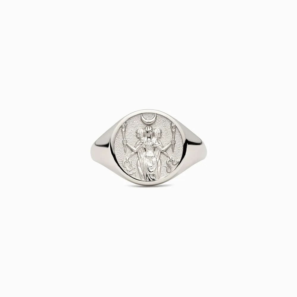 Hecate Signet Ring sold by Awe Inspired product image thumbnail 4