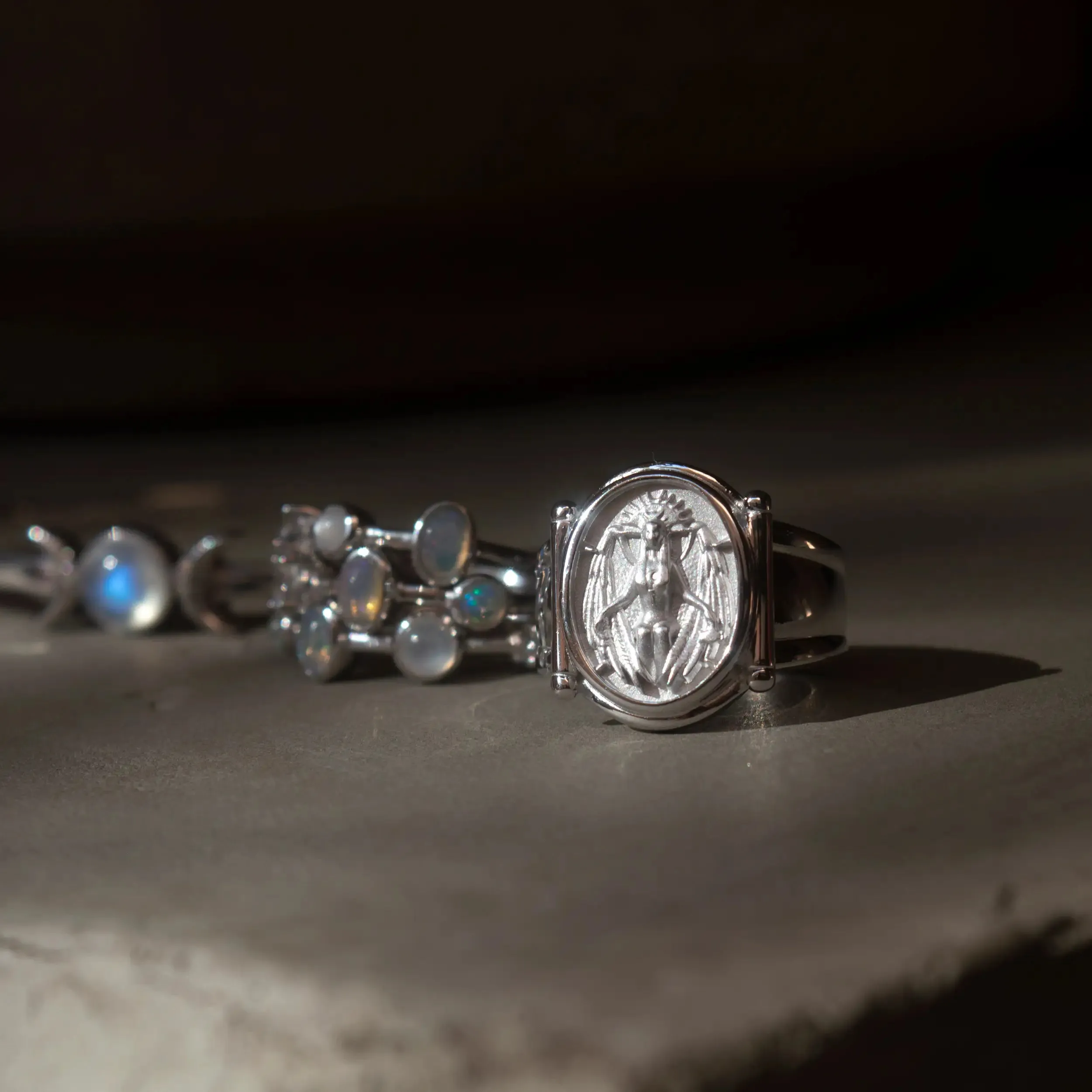 Special Edition Lilith Signet Ring sold by Awe Inspired product image thumbnail 5