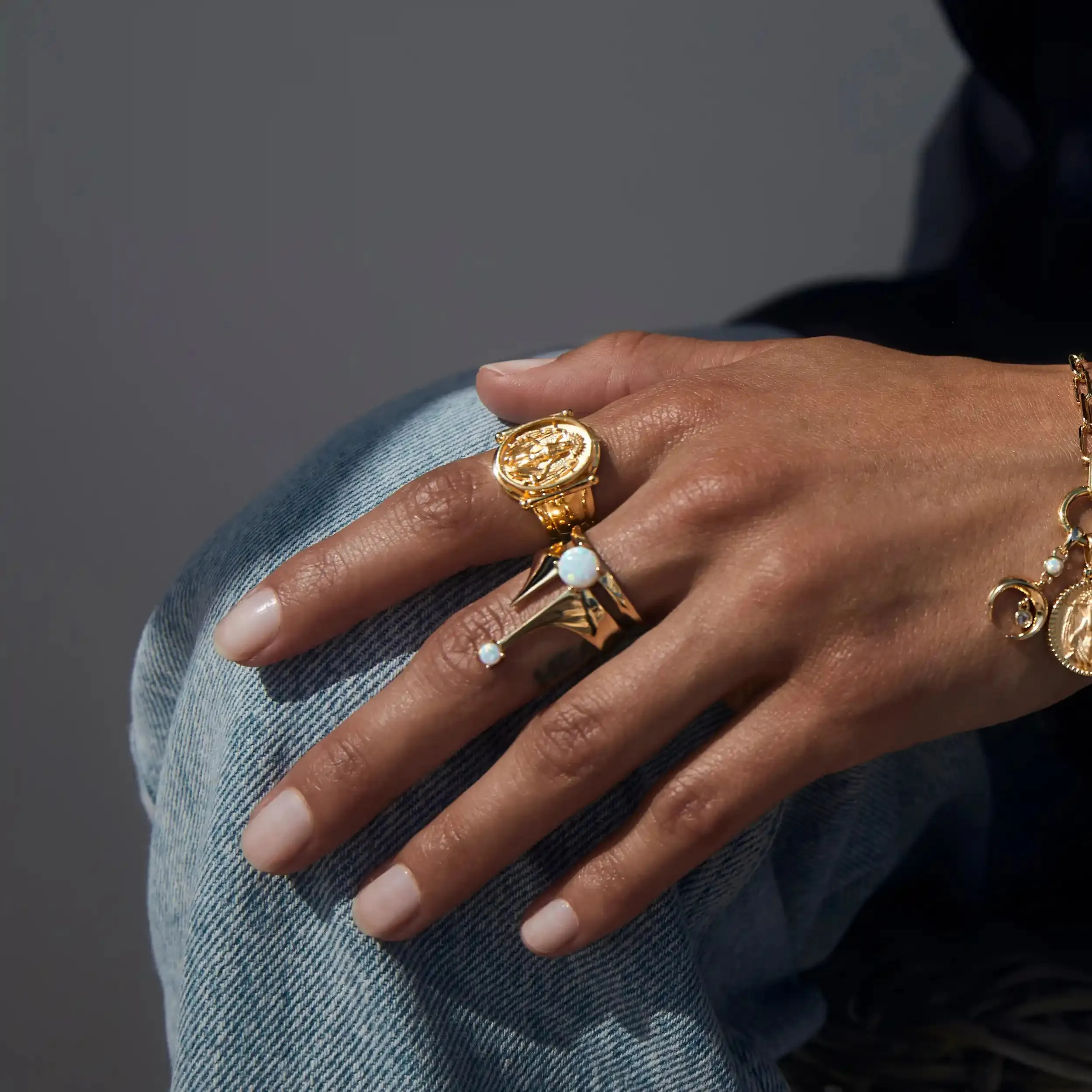 Special Edition Lilith Signet Ring sold by Awe Inspired product image thumbnail 3