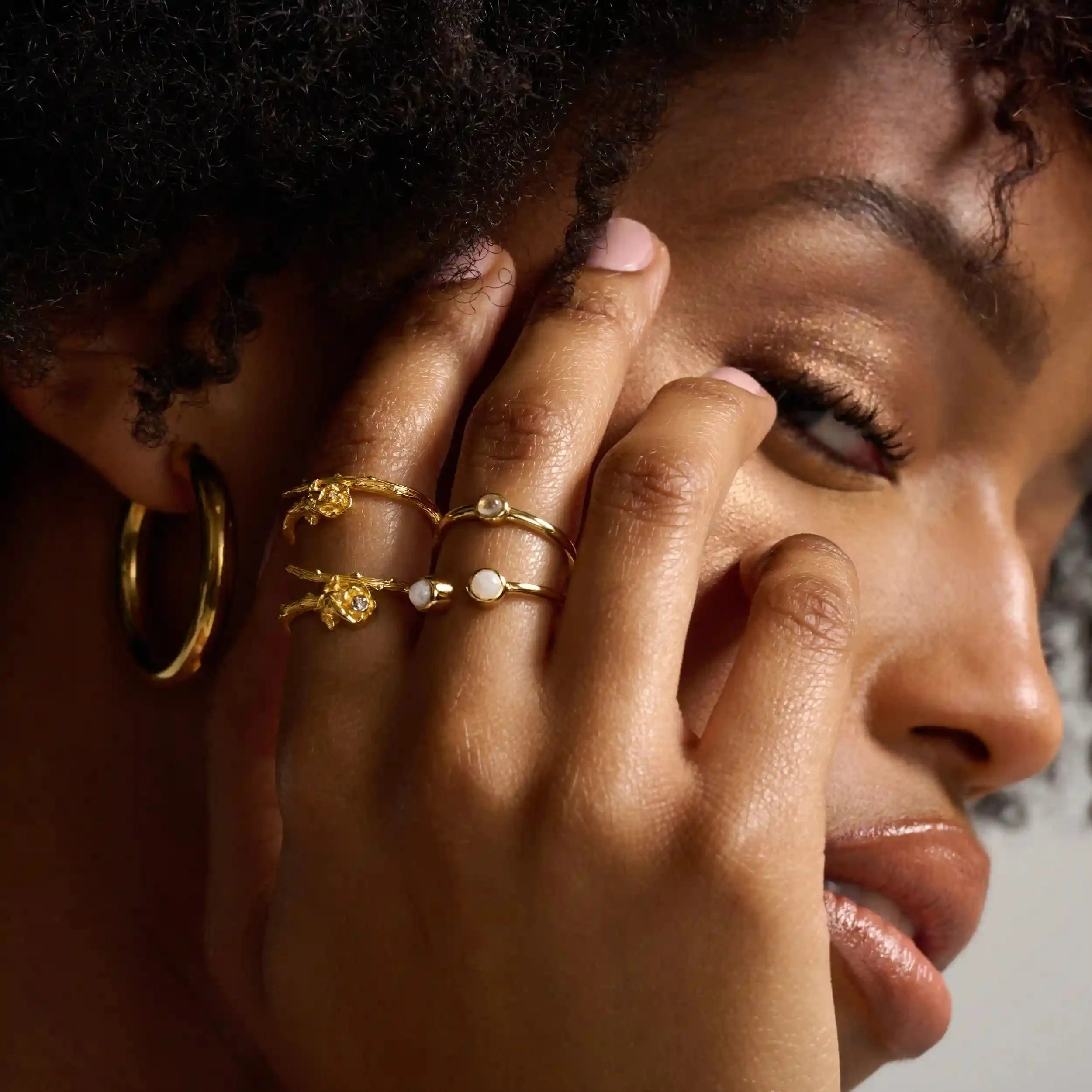 Diamond Rose Ring sold by Awe Inspired product image thumbnail 3